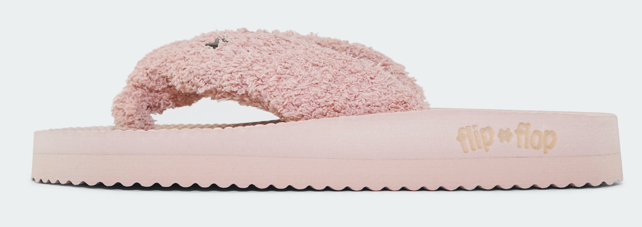 Image of Flip Flop Plüsch Hausschuhe »comfy*spa«, mit leichter Plateausohle bei Ackermann Versand Schweiz