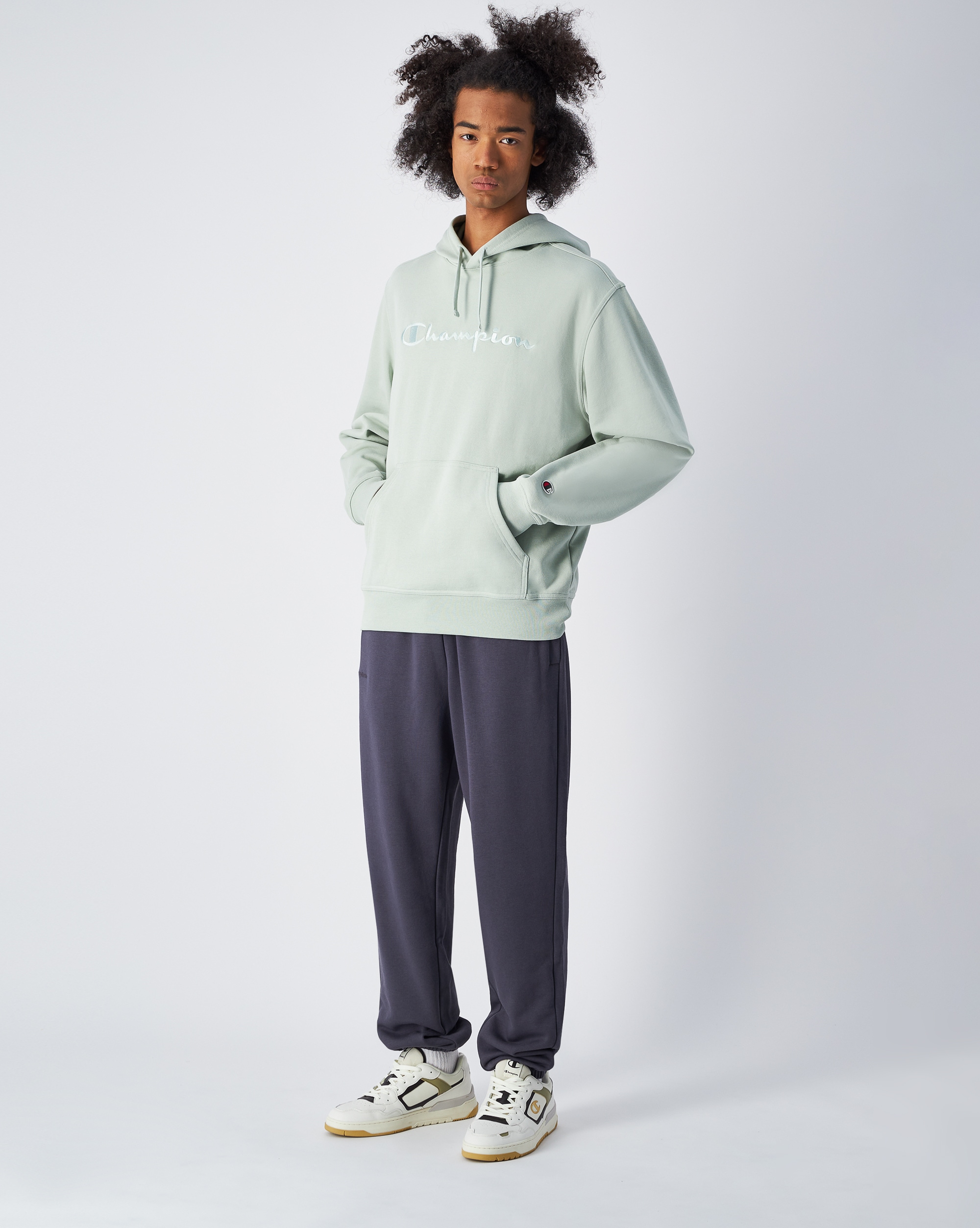 Champion Kapuzensweatshirt »ICONS TONAL Terry Hoodie with Big Logo«, 1 Stk.
