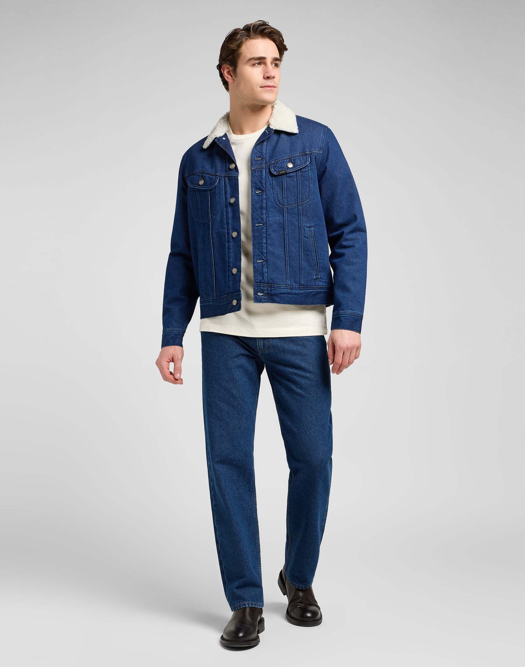 Lee® Jeansjacke »Lee Jeansjacke Sherpa Jacket«