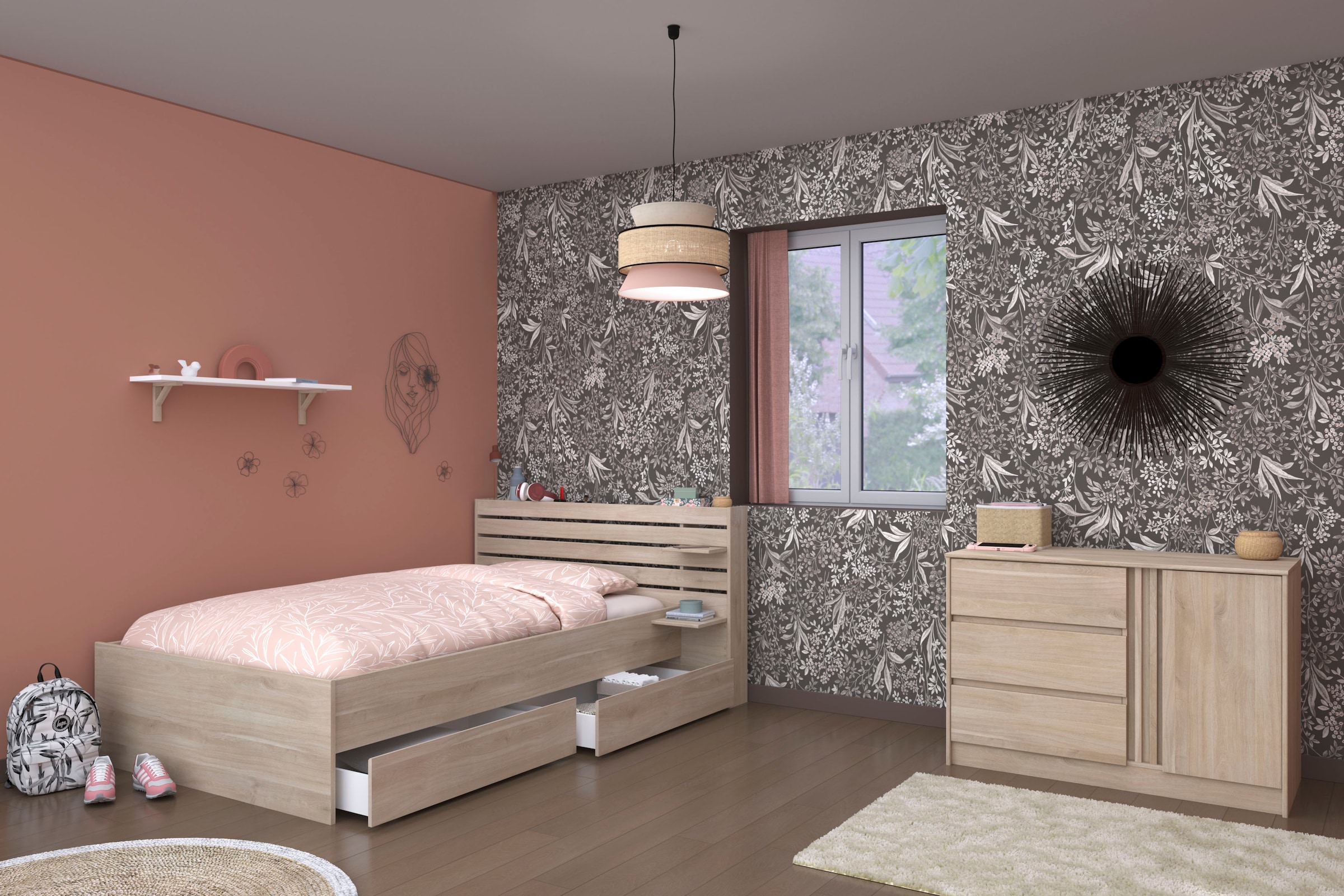 Parisot Schlafzimmer-Set »Escale 17« Set, 2 tlg.