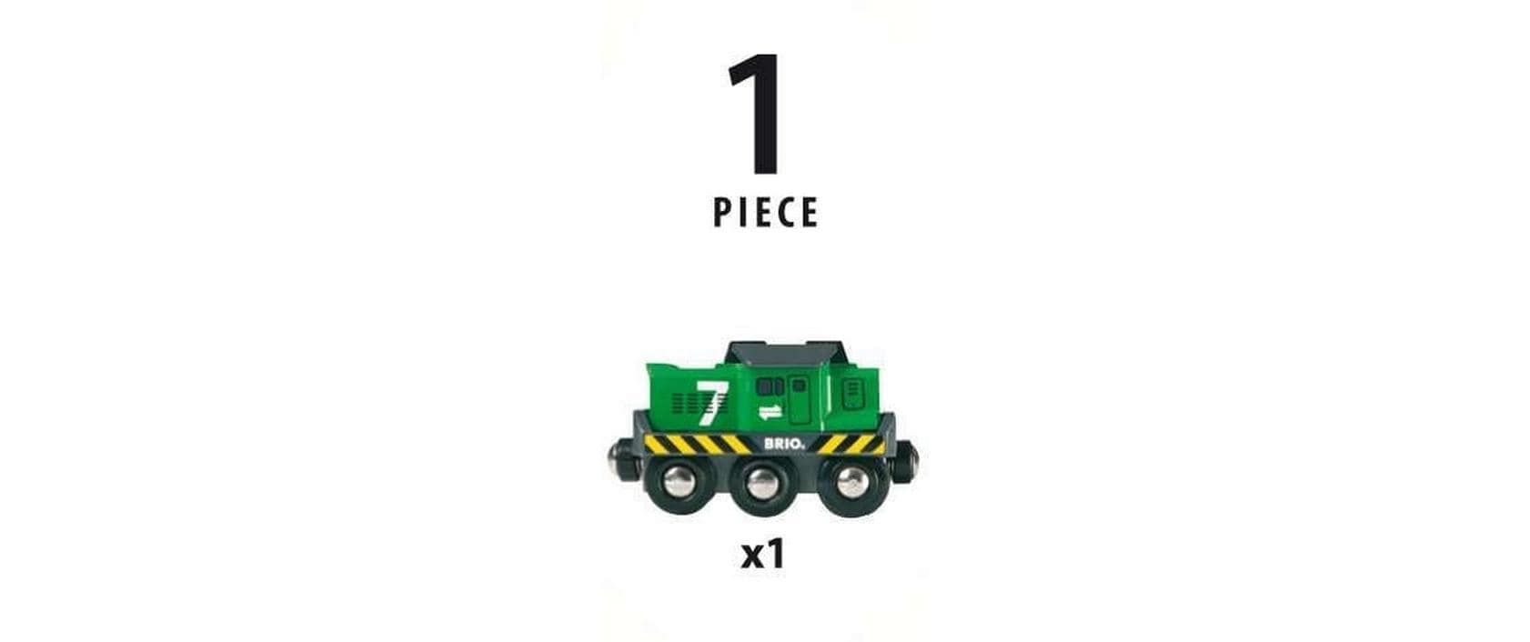 BRIO® Locomotive de train jouet »BRIO Batterie-Frachtlok«
