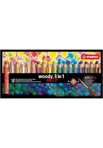 Buntstift »woody ARTY 18 St«