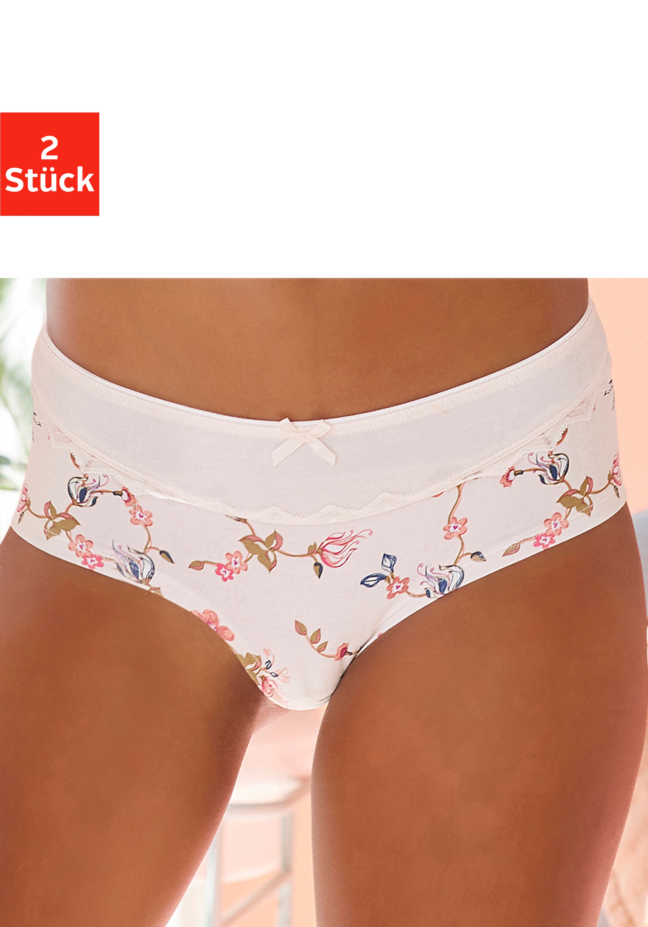 Image of petite fleur Panty, (2 St.), aus weicher Baumwolle bei Ackermann Versand Schweiz