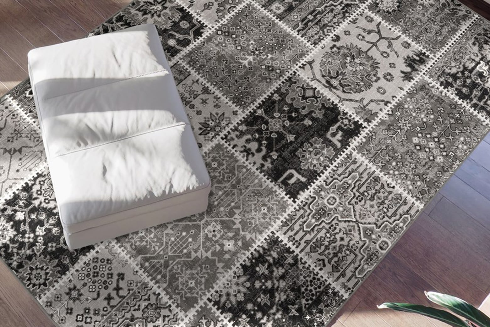 Image of me gusta Teppich "Ariya 425" rechteckig 6 mm Höhe Flachflor, gekettelt, Wohnzimmer