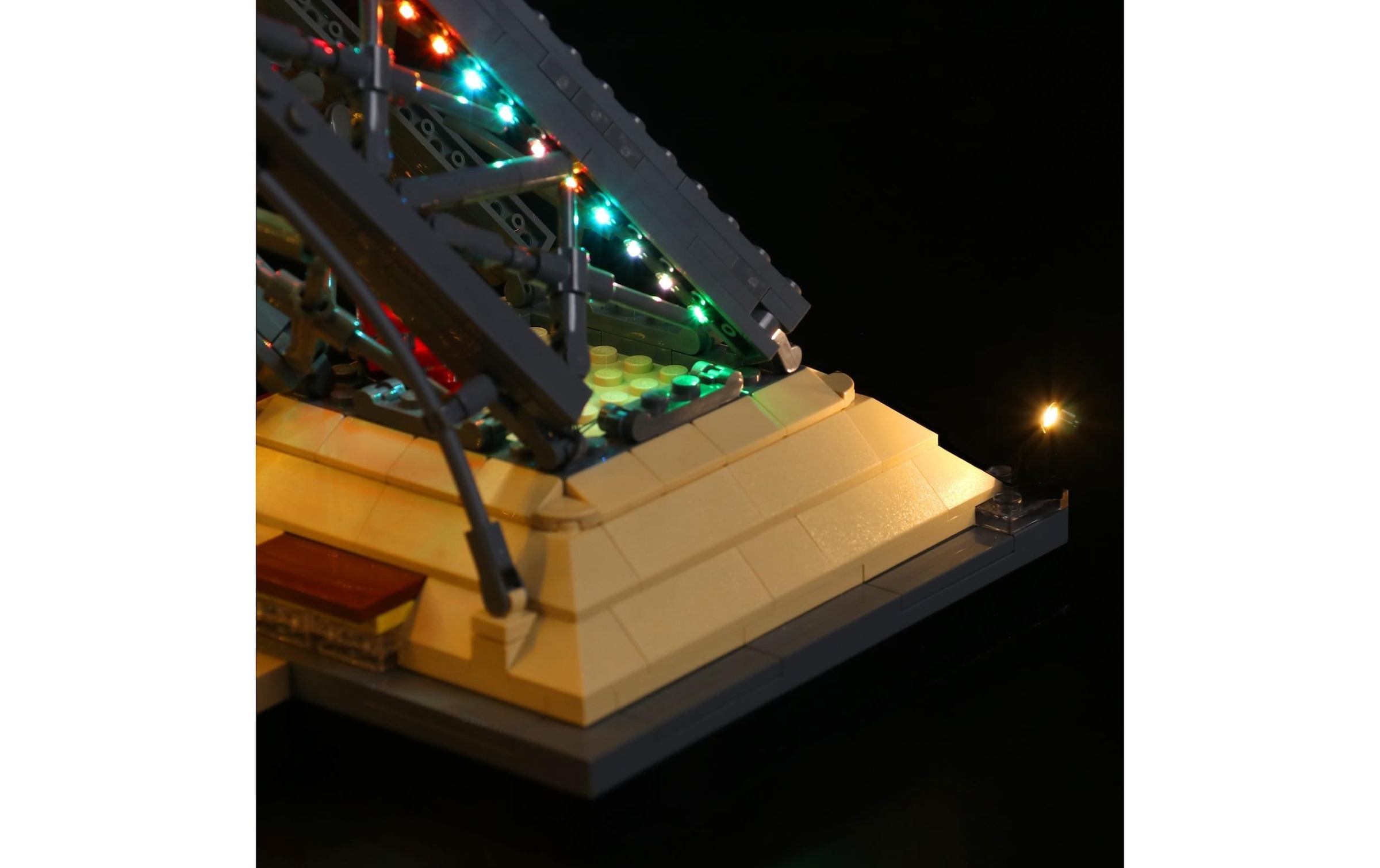   Steinbaukasten »BrickBling LED-Licht-Set für LEGO® Eiffelturm -10307 – RGB«