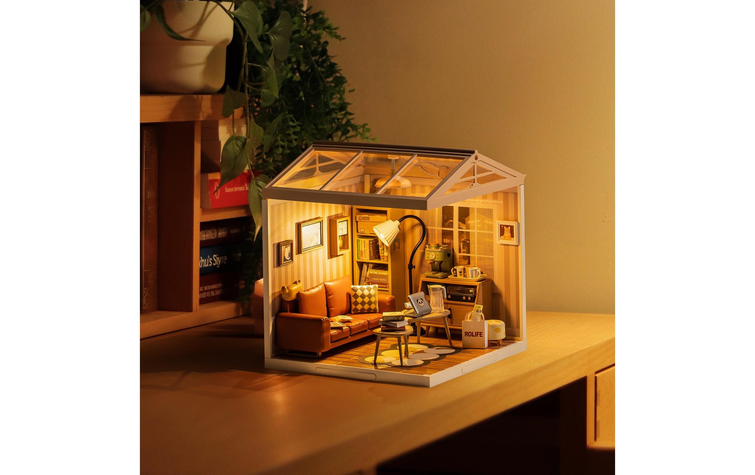   Modellbausatz »RoboTime Gemütliche Wohnlounge«