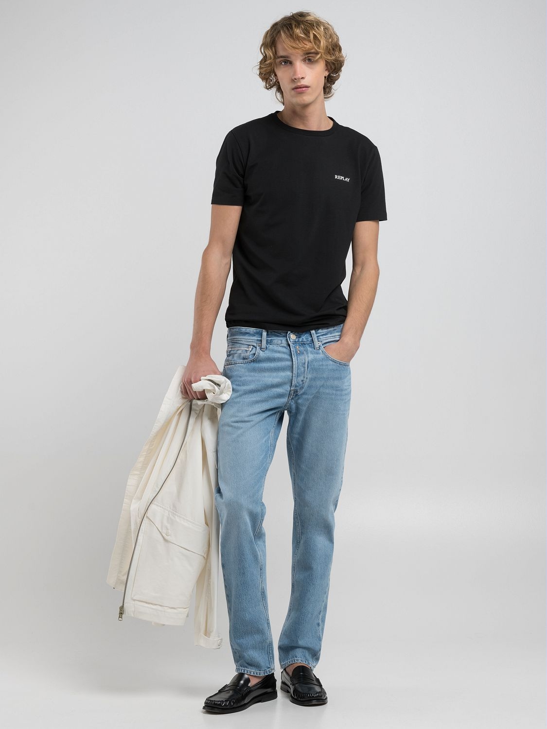 Replay Jeans droit »GROVER« in vielen verschiedenen Waschungen, mit Stretch