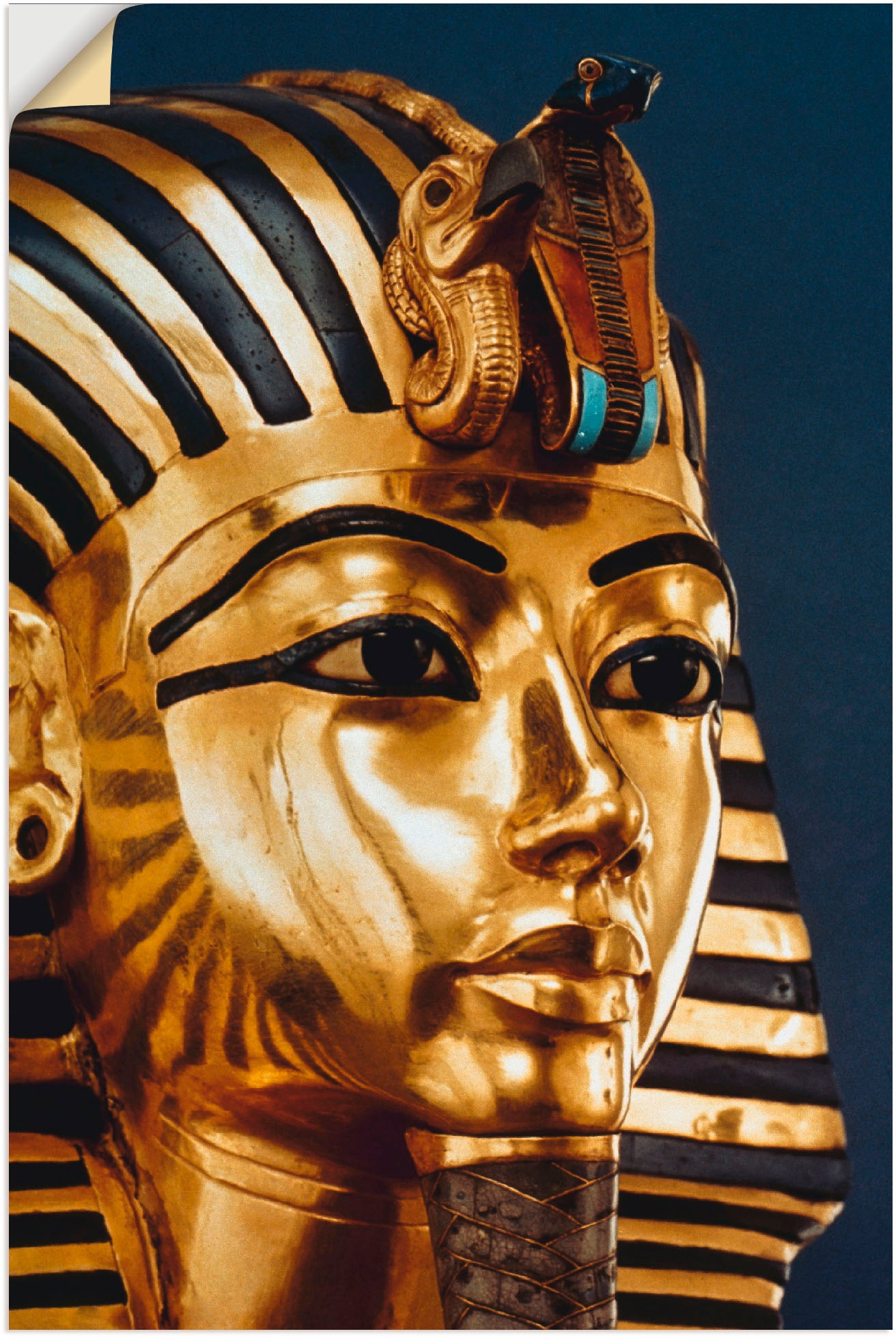 Image of Artland Wandbild »Grabmaske von König Tutanchamun«, Menschen, (1 St.), in vielen Grössen & Produktarten - Alubild / Outdoorbild für den Aussenbereich, Leinwandbild, Poster, Wandaufkleber / Wandtattoo auch für Badezimmer geeignet bei Ackermann Versand Schw