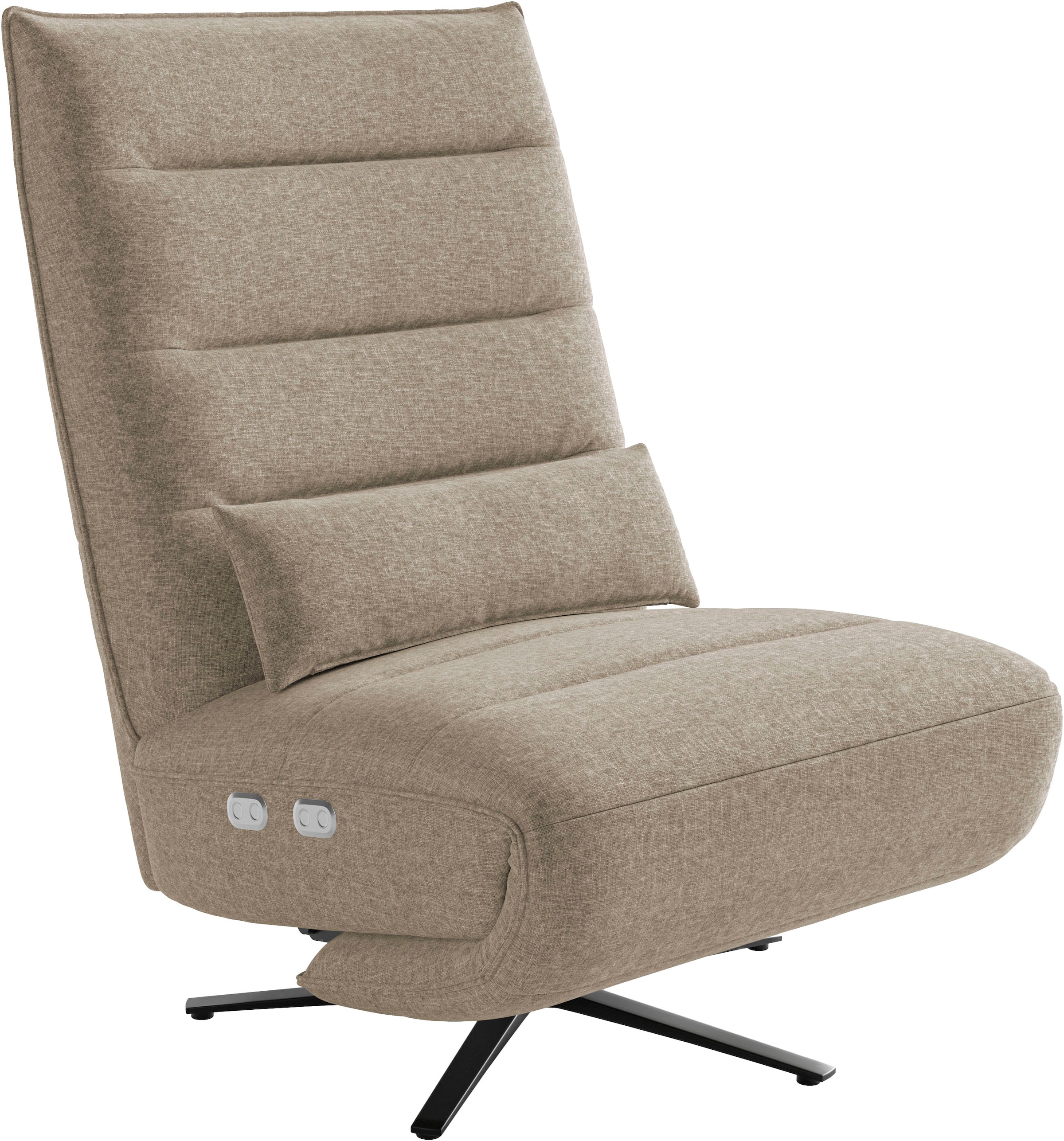 sit&more Fauteuil TV »Eve« mit Herz-Waage und 2 Motoren, Bedienfelder im Sitz
