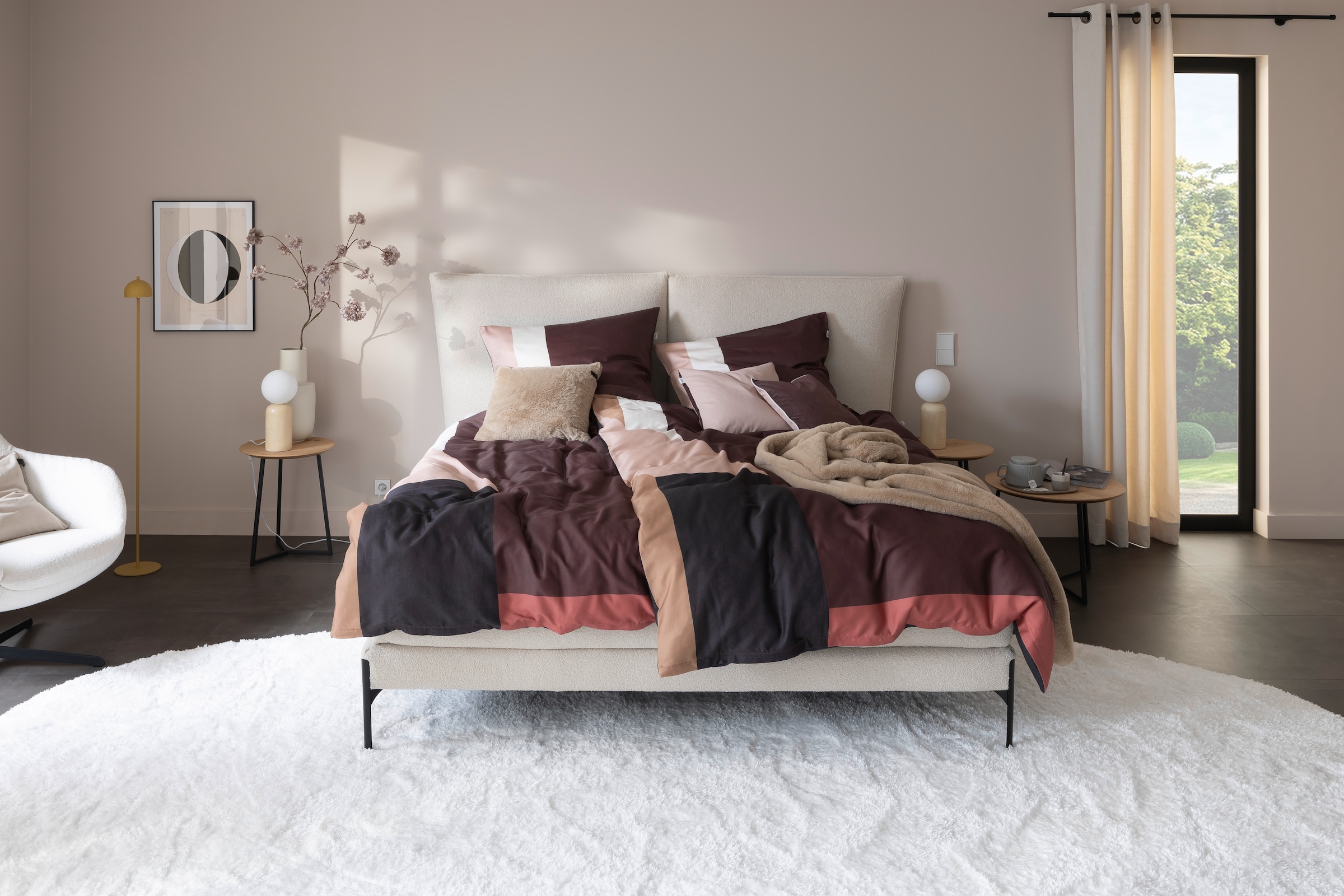 SCHÖNER WOHNEN-Kollektion Wendebettwäsche »Jolie« aus 100% Baumwolle