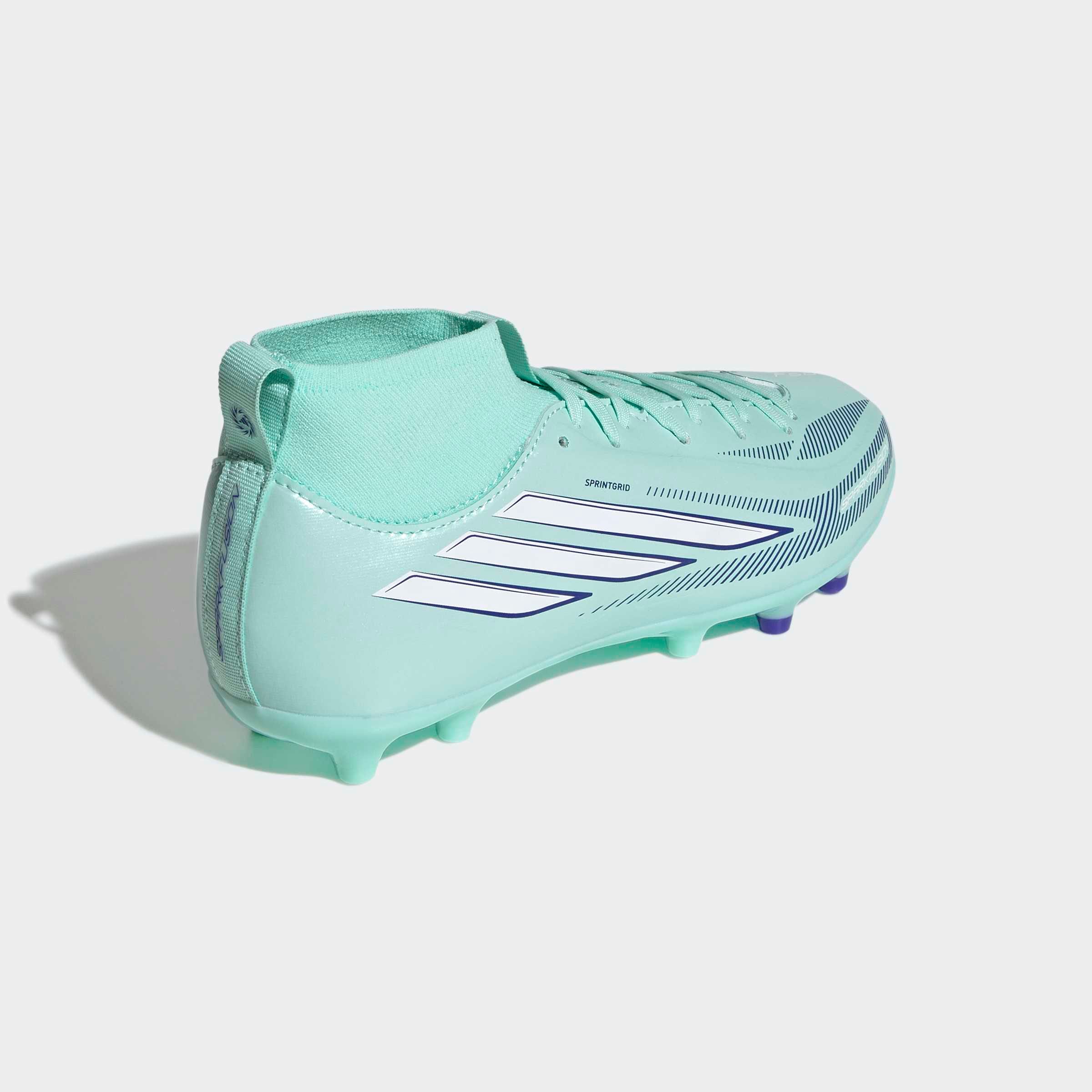 adidas Performance Chaussure de football »F50 SPARKFUSION LEAGUE KIDS , NATURRASEN / KUNSTRASEN, HALBHOCH«  Convient pour pelouses et terrains synthétiques