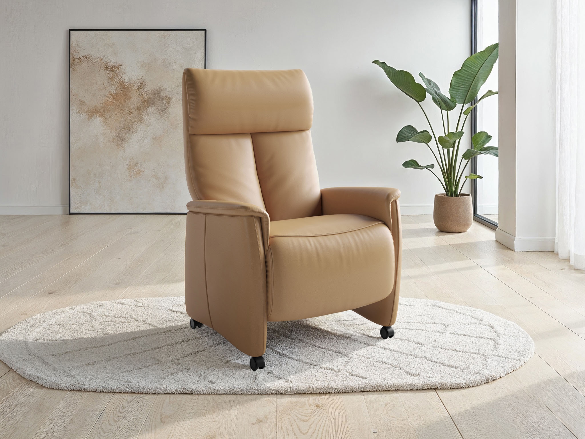 sit&more TV-Sessel »Cremona Comfort« wahlweise manuell oder elektrischer Funktion mit Akku