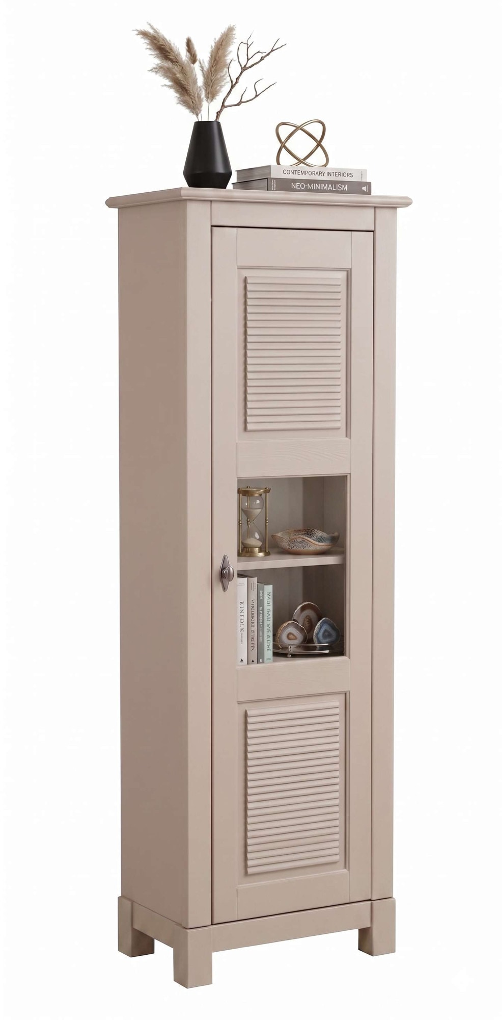 GOODproduct Vitrine »Rauna Vitrinenschrank, Stauraumchrank« Höhe 180 cm, aus massiver Kiefer, FSC®-zertifiziert