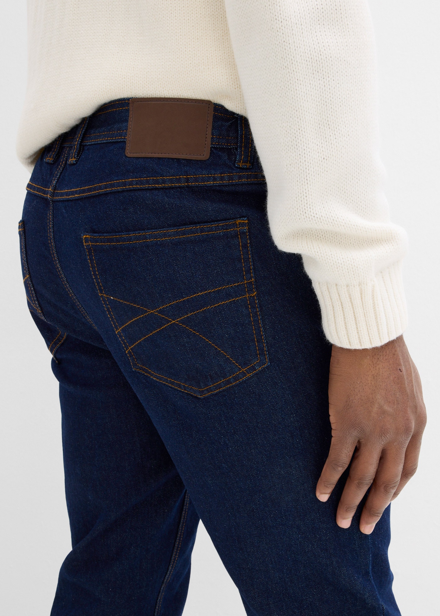 bonprix Jeans droit Forme 5 poches, jambe droite