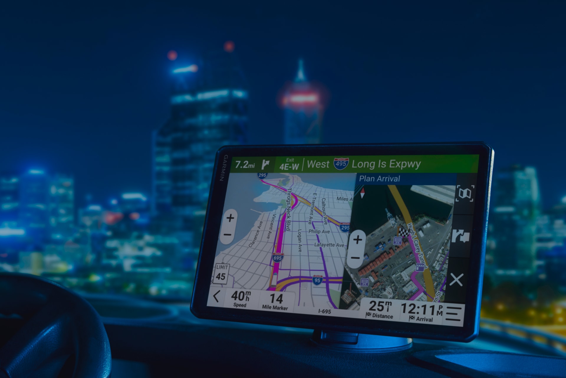 Garmin Appareil de navigation pour camion »dezl LGV1020« ( Karten-Updates)