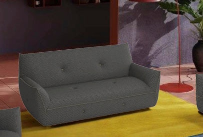 Image of Egoitaliano 2,5-Sitzer "Yuki, extravagantes Design und höchster Sitzkomfort, tolle Details" Solitärmöbel, mit bioelasatische MIcrofaser BOUNCE bezogen