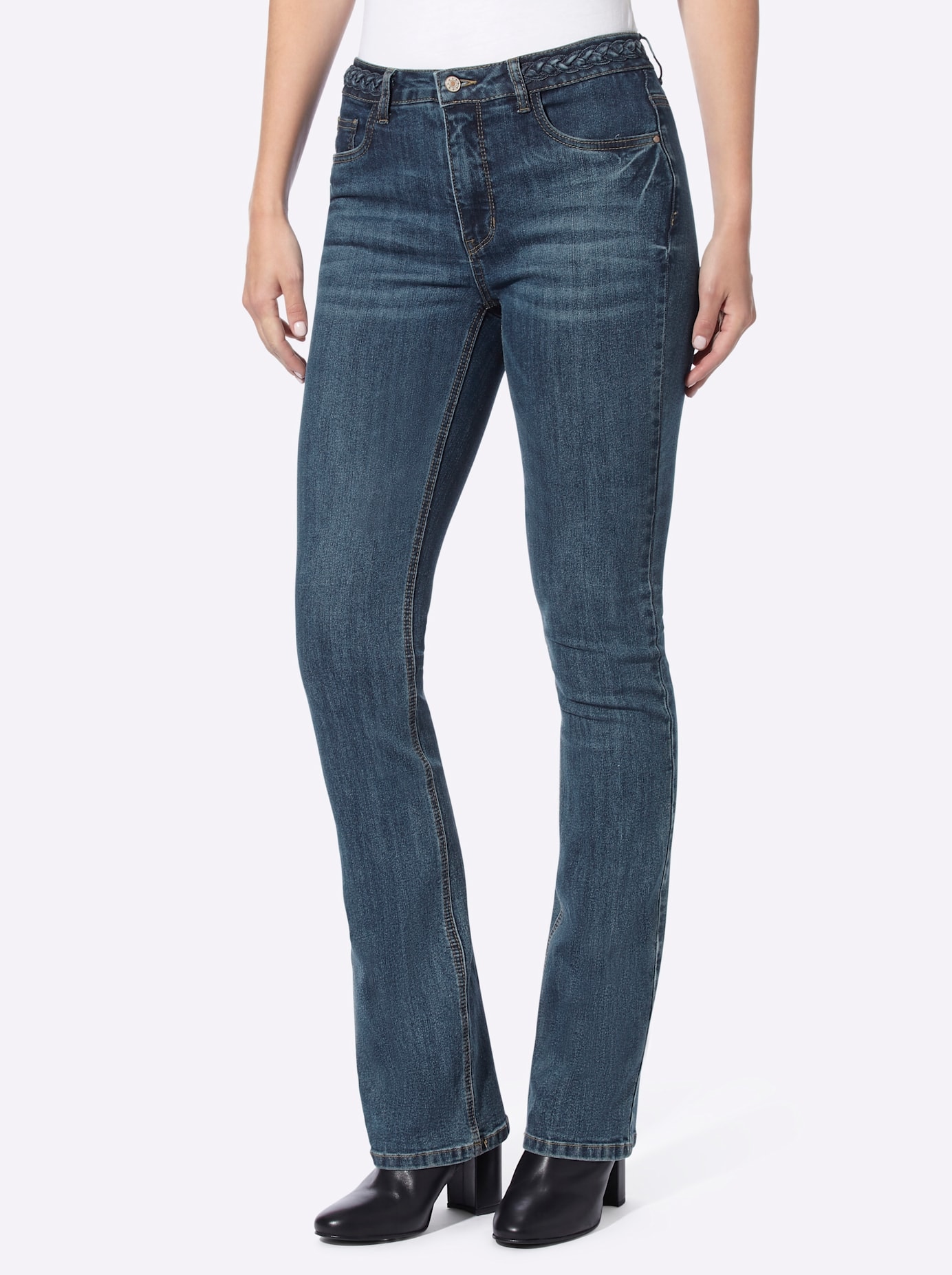 heine Bootcut-Jeans, (1 tlg.)