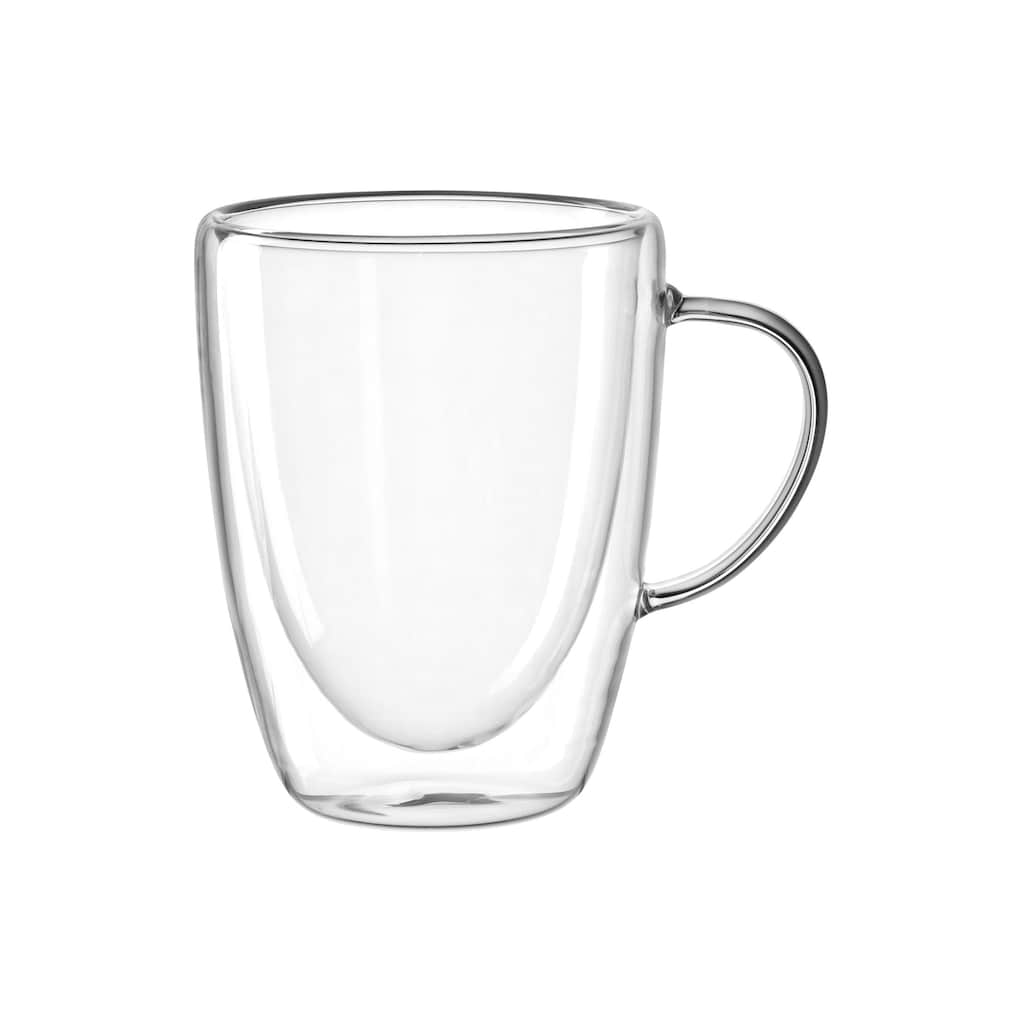 LEONARDO Latte-Macchiato-Glas »Duo 300ml«, (4 tlg.)