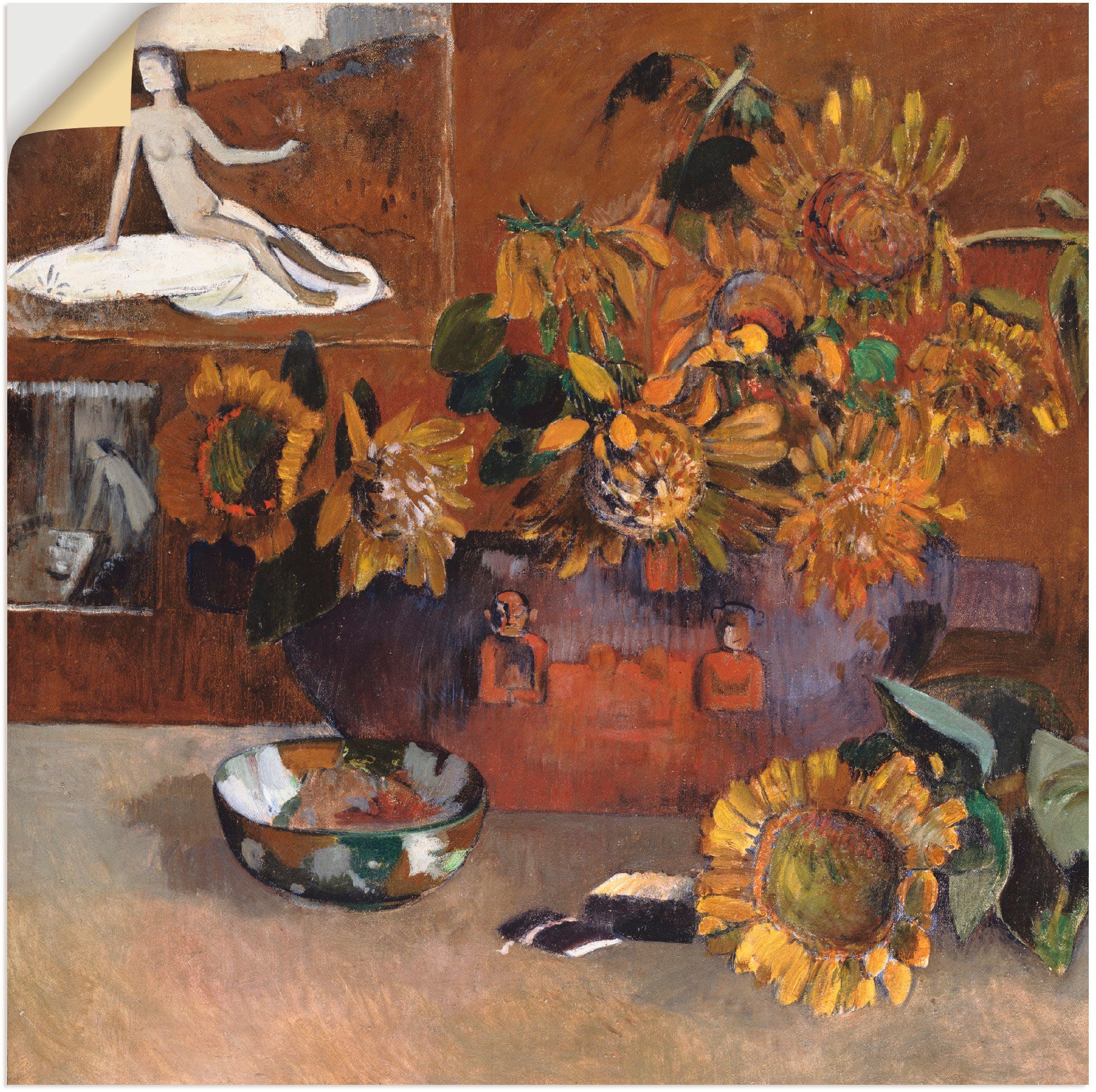 Image of Artland Wandbild »Stillleben mit 'L'Esperance'. 1901«, Arrangements, (1 St.), in vielen Grössen & Produktarten -Leinwandbild, Poster, Wandaufkleber / Wandtattoo auch für Badezimmer geeignet bei Ackermann Versand Schweiz