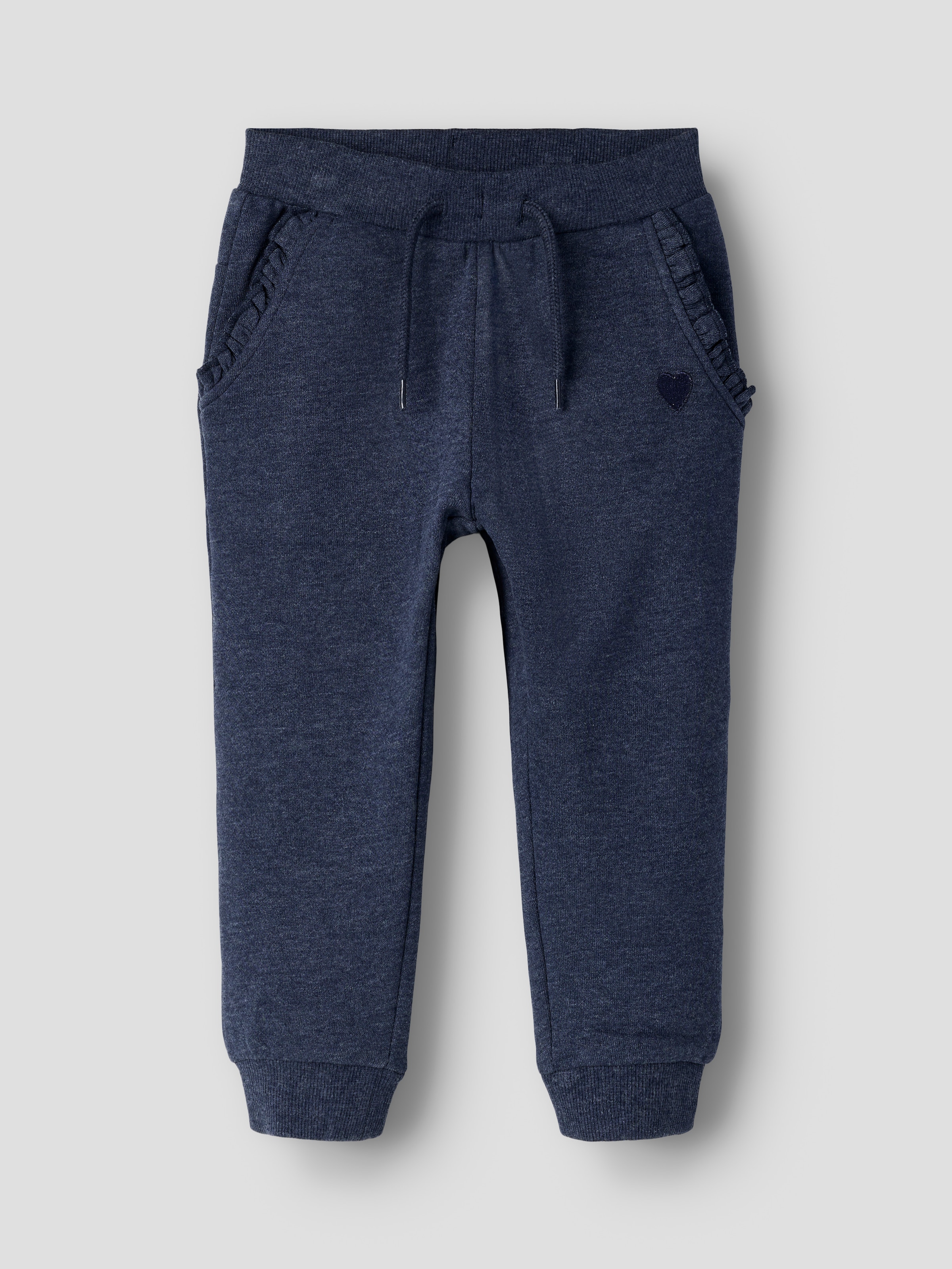 Name It Pantalon sweat »NMFVIMA SWE PANT BRU NOOS«  avec joli détail volanté