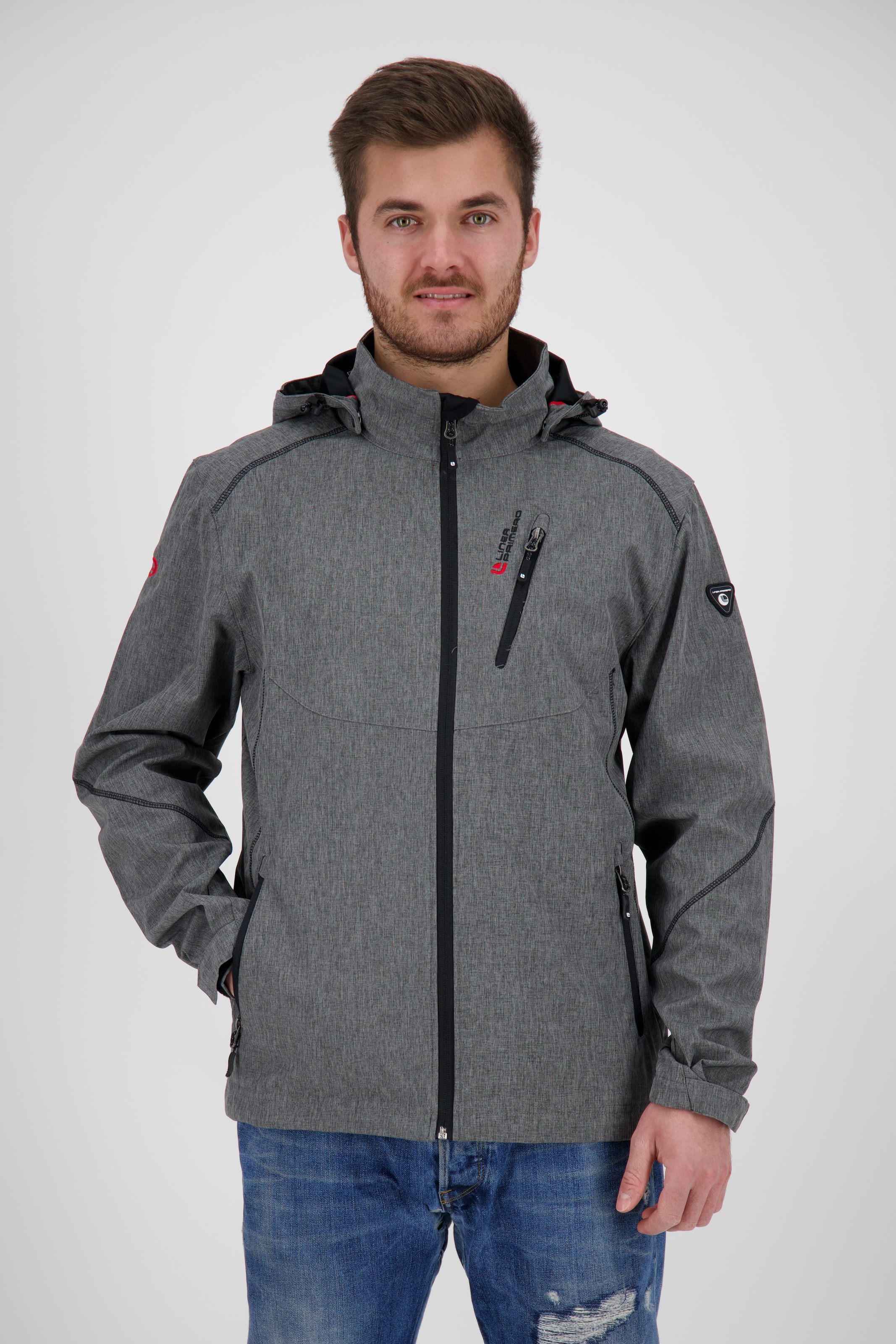 Image of DEPROC Active Softshelljacke »GAROU PEAK MEN«, in edler Melange-Optik bei Ackermann Versand Schweiz
