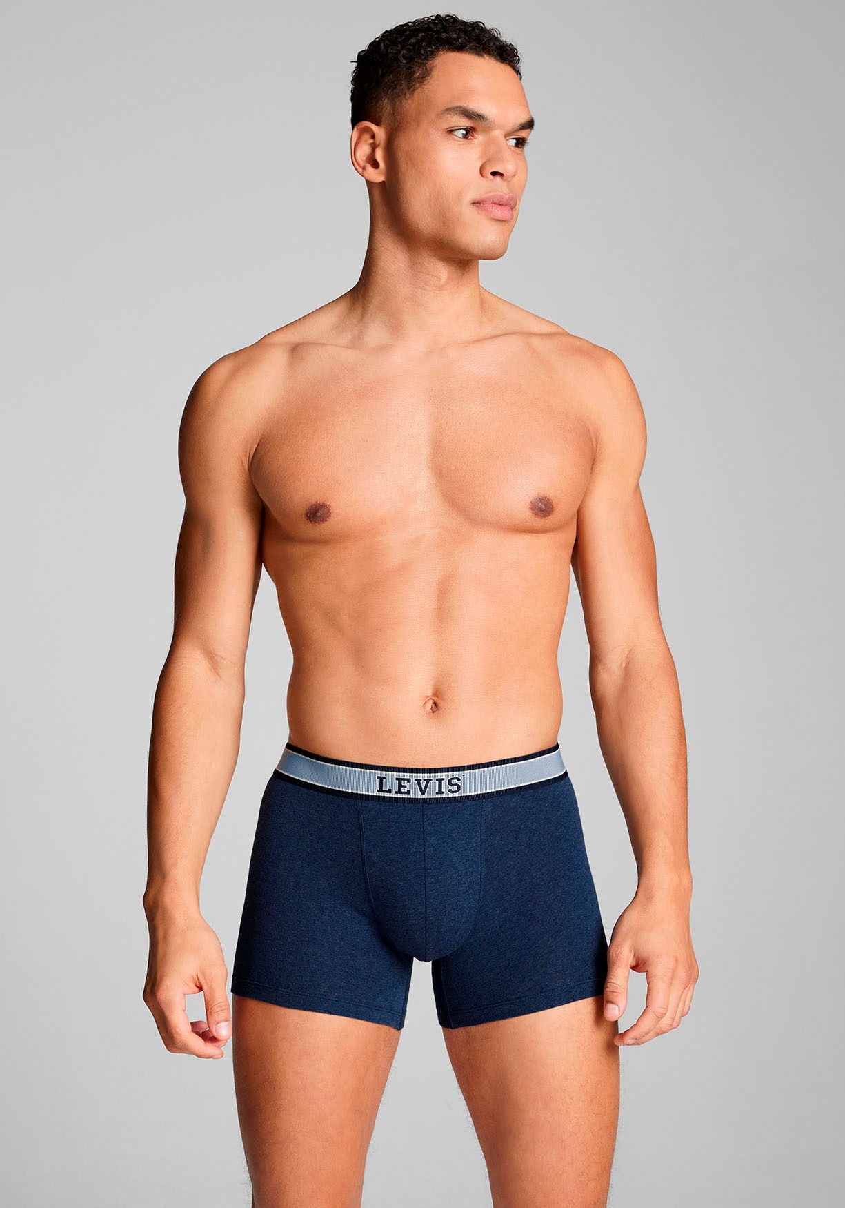 Levi's® Boxer, (2er-Pack), mit kontrastreichem Logobund