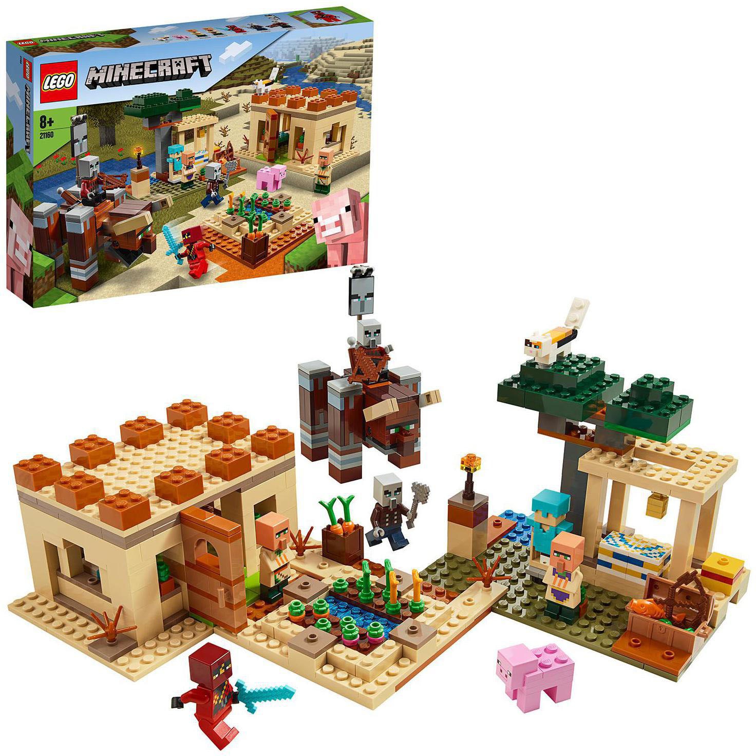 Image of LEGO® Konstruktionsspielsteine »Der Illager-Überfall (21160), LEGO® Minecraft™«, (562 St.), Made in Europe bei Ackermann Versand Schweiz