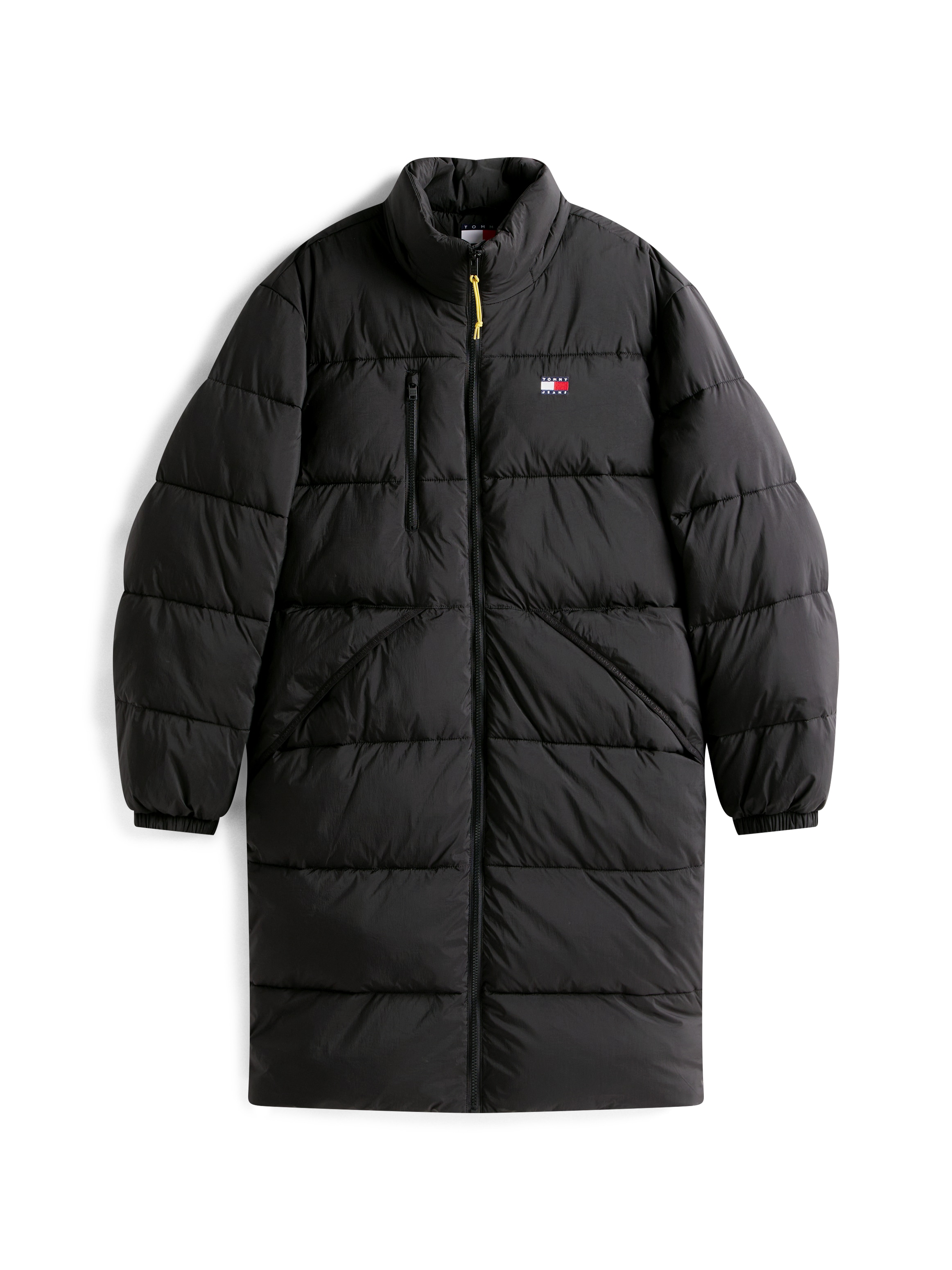 Tommy Jeans Steppmantel »VAIL MAXI PARKA« Regular fit mit abnehmbarer Kapuze