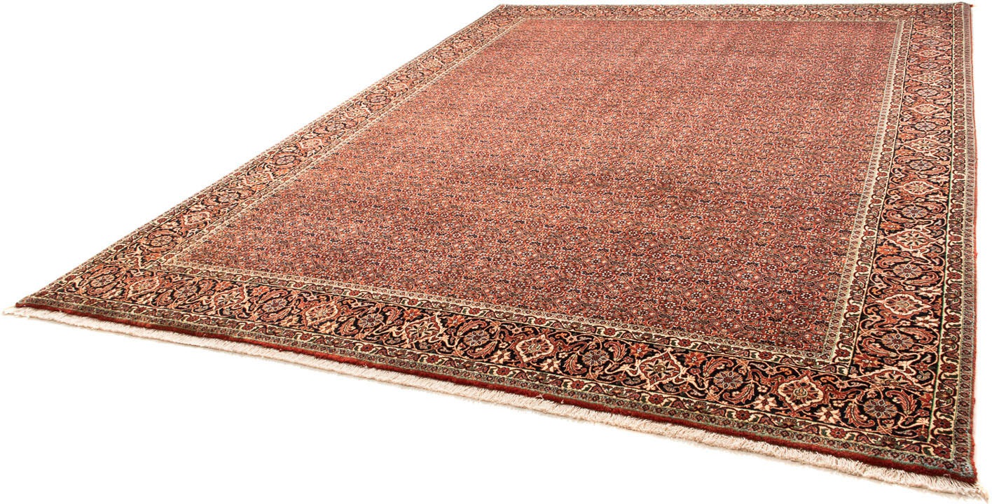 Image of morgenland Orientteppich »Perser - Bidjar - 340 x 254 cm - dunkelrot«, rechteckig, 15 mm Höhe, Wohnzimmer, Handgeknüpft, Einzelstück mit Zertifikat bei Ackermann Versand Schweiz