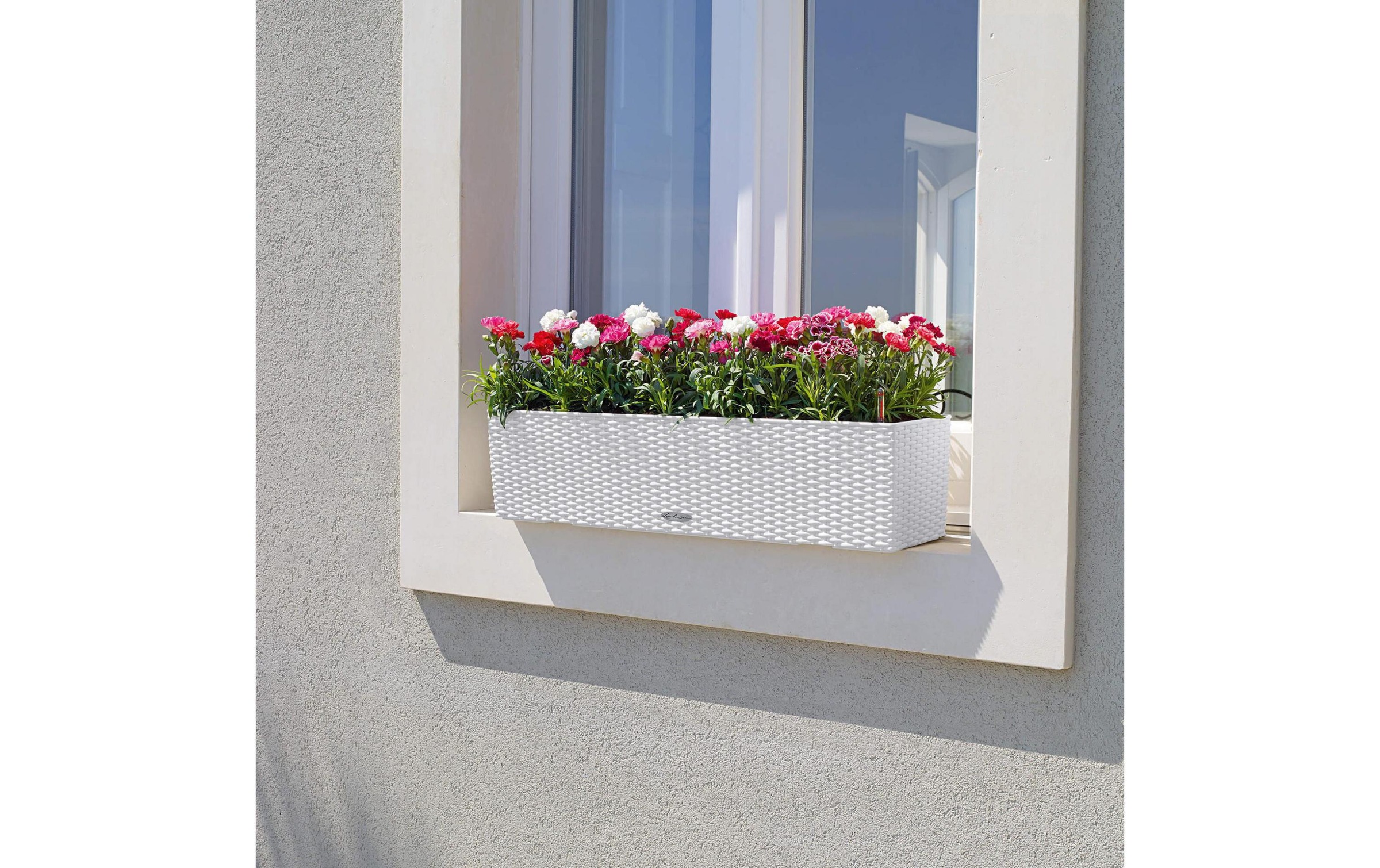 Blumentopf »Lechuza Balconera Cottage 80 Weiss«