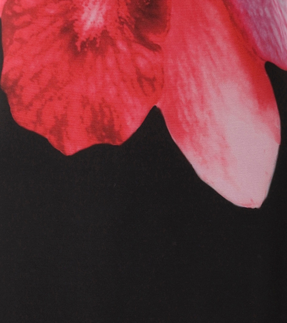 Aniston CASUAL Sommerkleid mit grossflächigen Batikblüten bedruckt - NEUE KOLLEKTION