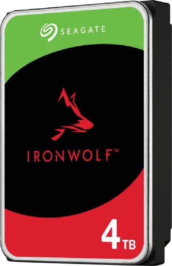 Seagate interne HDD-Festplatte »IronWolf 4TB« 3,5 4 TB Anschluss SATA III