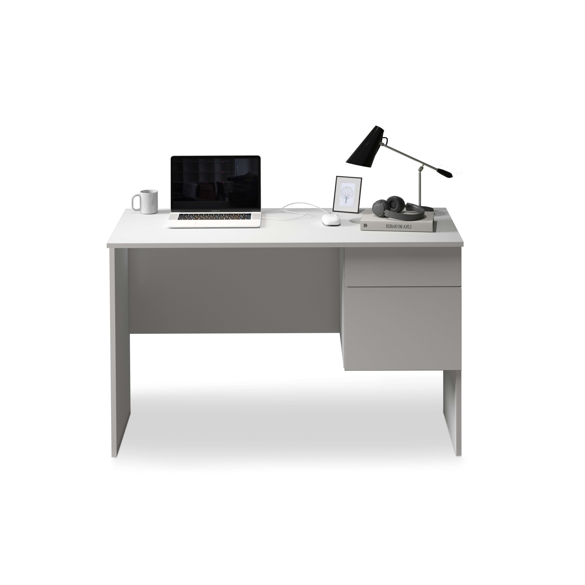 INOSIGN Schreibtisch »Essential, Schreibtisch, kleiner Computertisch, Bürotisch für Büro« 1 Stk. tlg. mit 1 Tür,1 Schublade, Arbeitsplatte Breite 110 cm