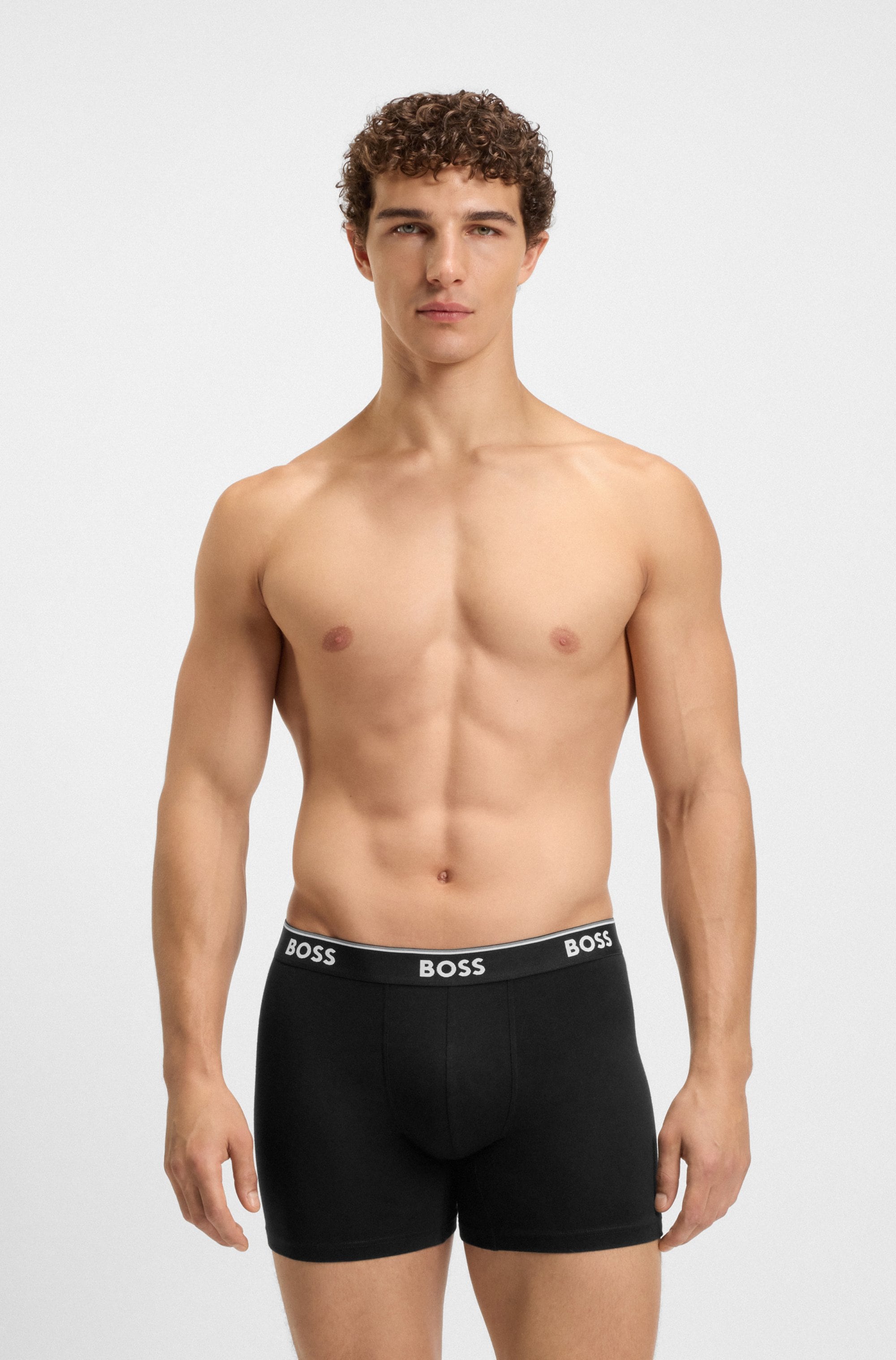 BOSS Boxershorts »BoxerBr 3P Power« 3 Stk.