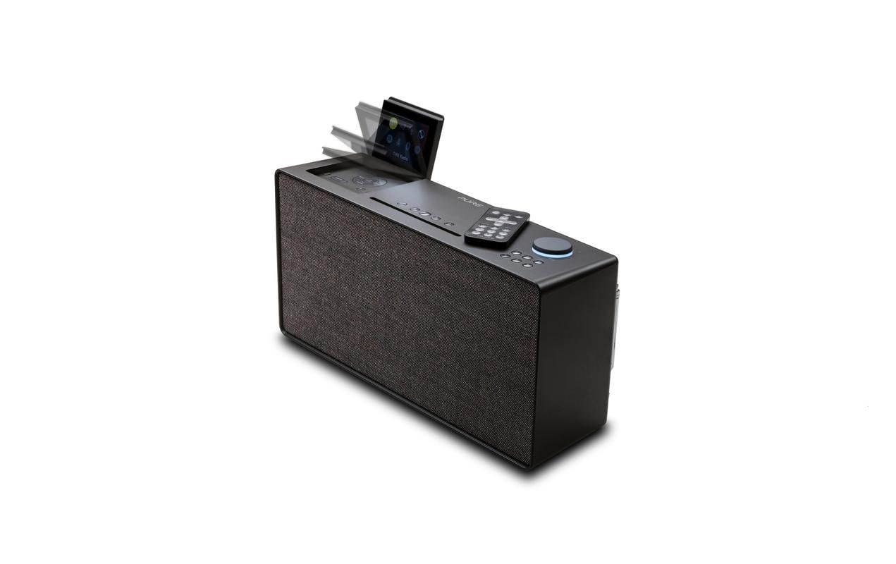 Pure Digitalradio (DAB+) »Evoke Home Coffee Black«, (Bluetooth-WLAN Digitalradio (DAB+)-FM-Tuner-Internetradio 100 W)