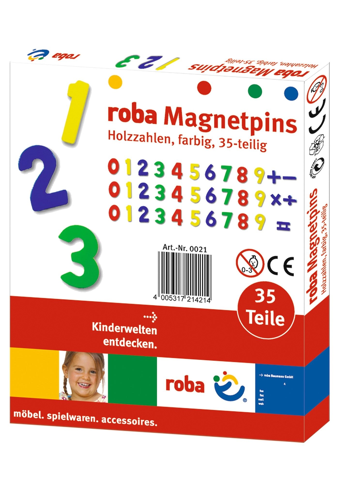 Image of roba Magnet "Magnetzahlen"