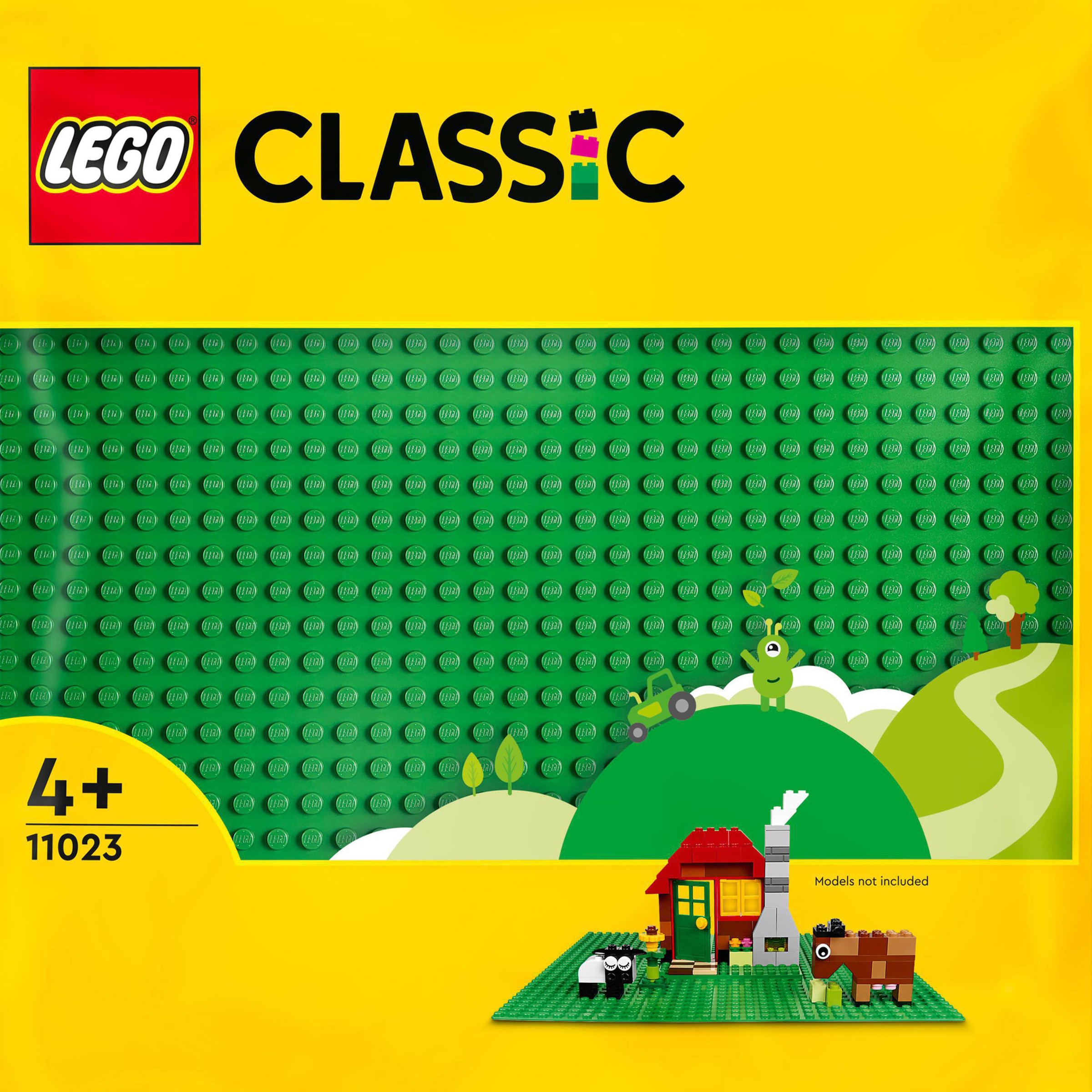 Konstruktionsspielsteine »Grüne Bauplatte (11023), LEGO® Classic«, (1 St.), Made in...