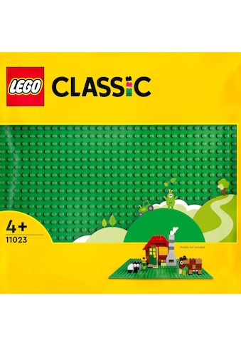 LEGO® Konstruktionsspielsteine »Grüne Bauplatte (11023), LEGO® Classic«, (1 St.), Made... kaufen