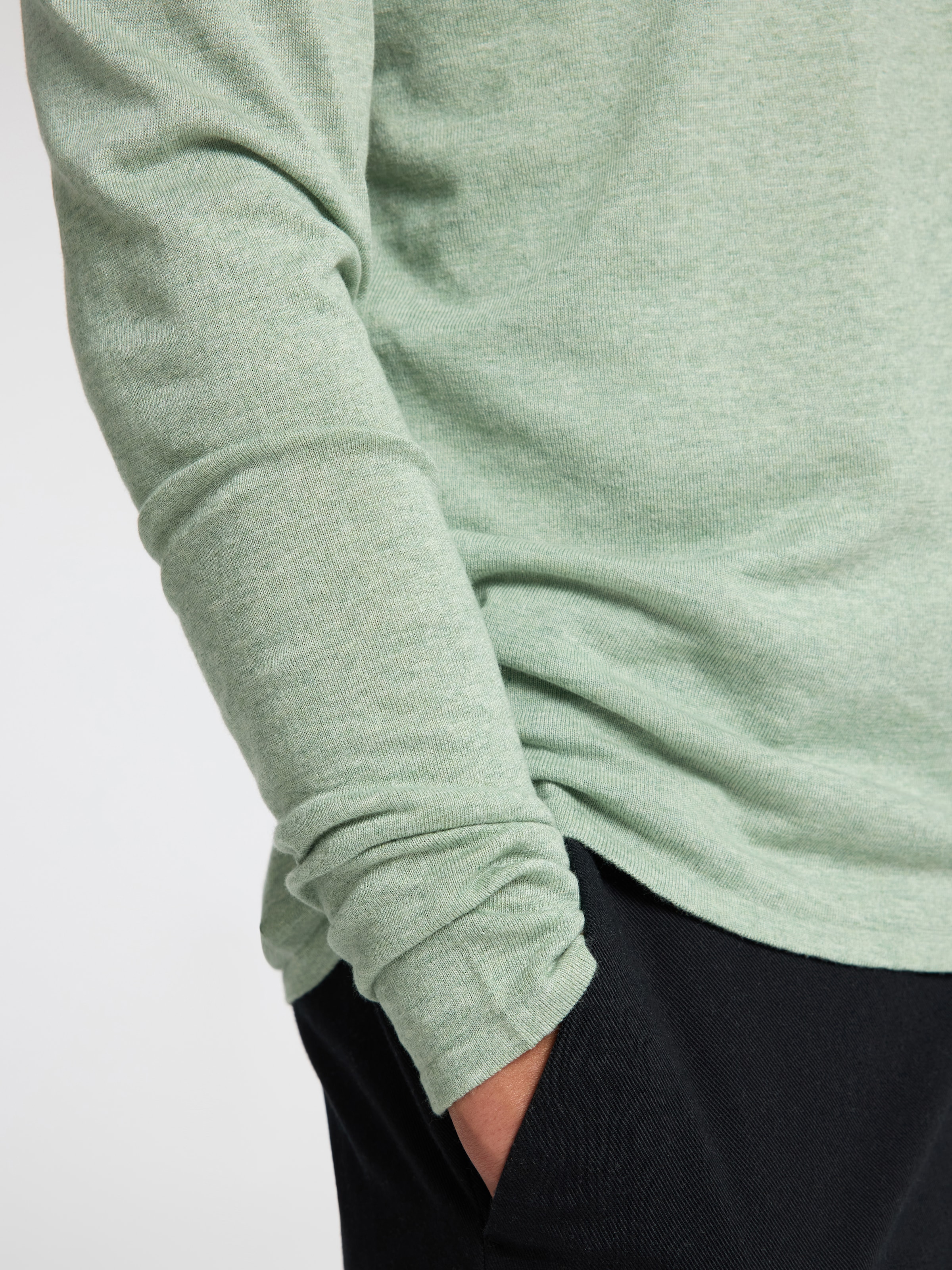 SELECTED HOMME Rundhalspullover »SLHROME LS KNIT CREW NECK NOOS«