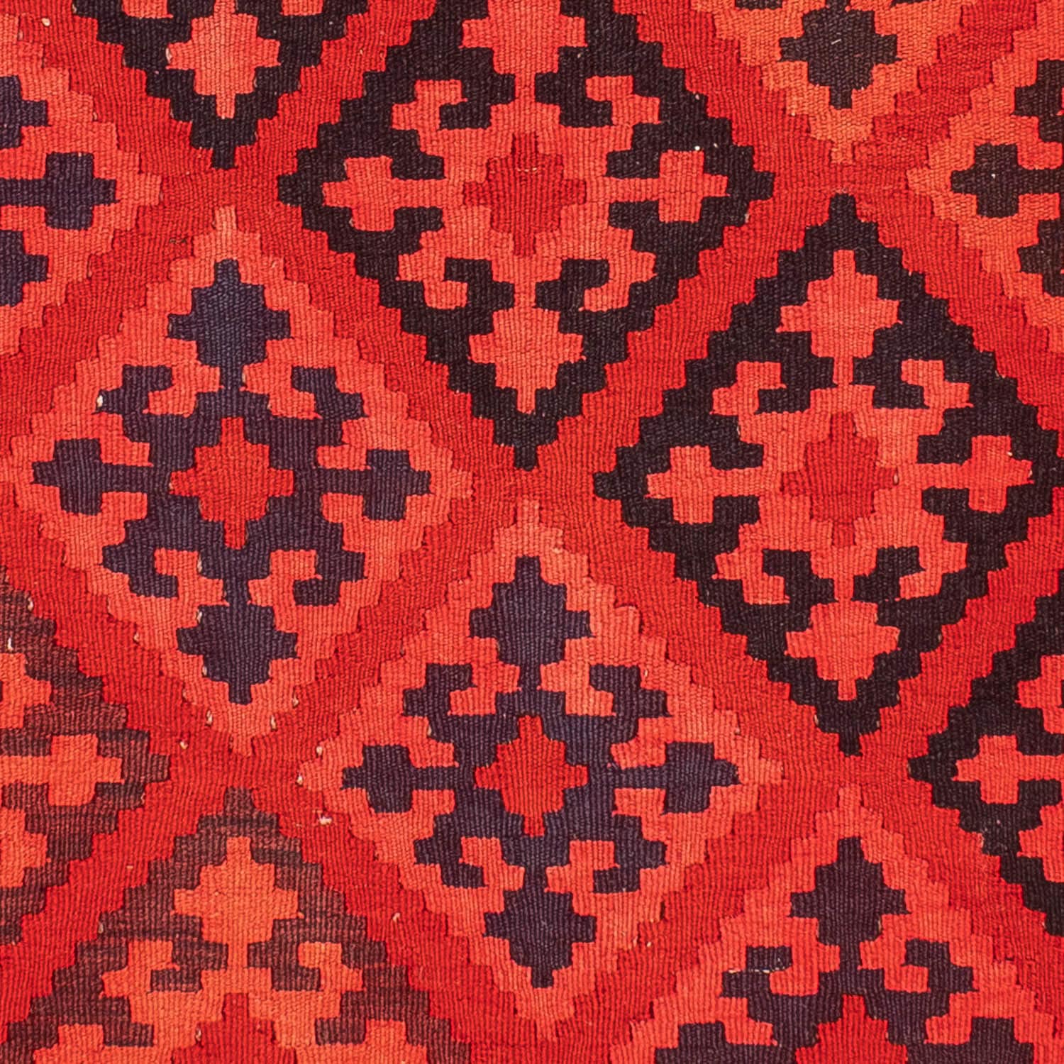 morgenland Wollteppich »Kelim - Oriental - 210 x 151 cm - rot«, rechteckig, Wohnzimmer, Einzelstück
