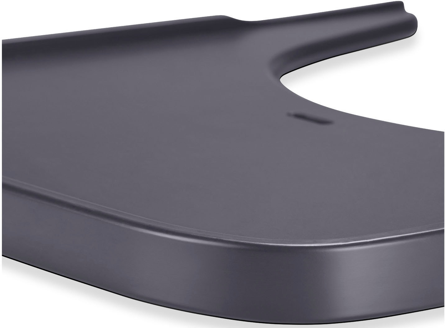 Hauck Plateau de chaise haute »Alpha Wooden Tray Essbrett, Dark Grey« FSC® - schützt Wald