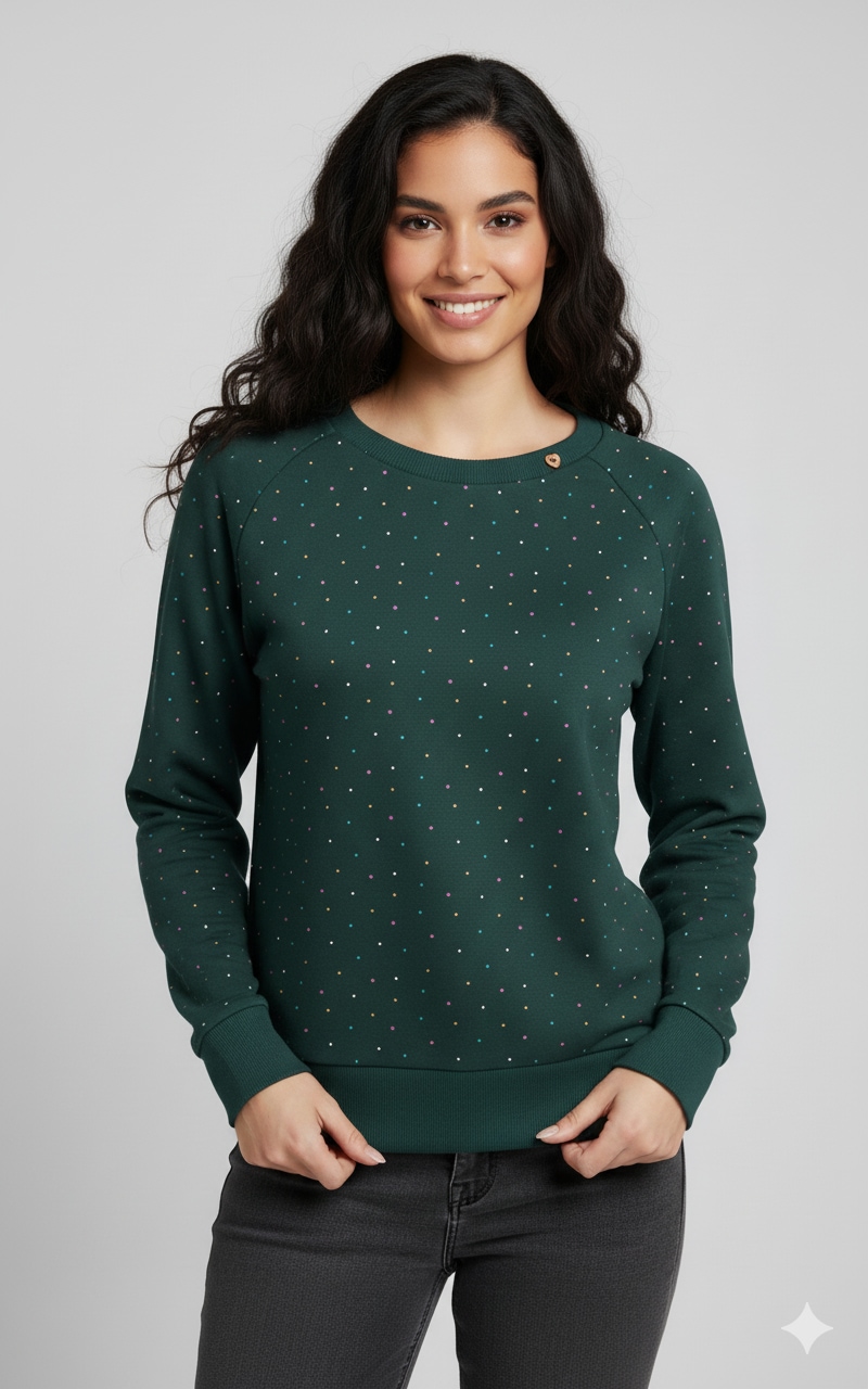 Image of Ragwear Sweatshirt "JOHANKA MULTIDOTS O"