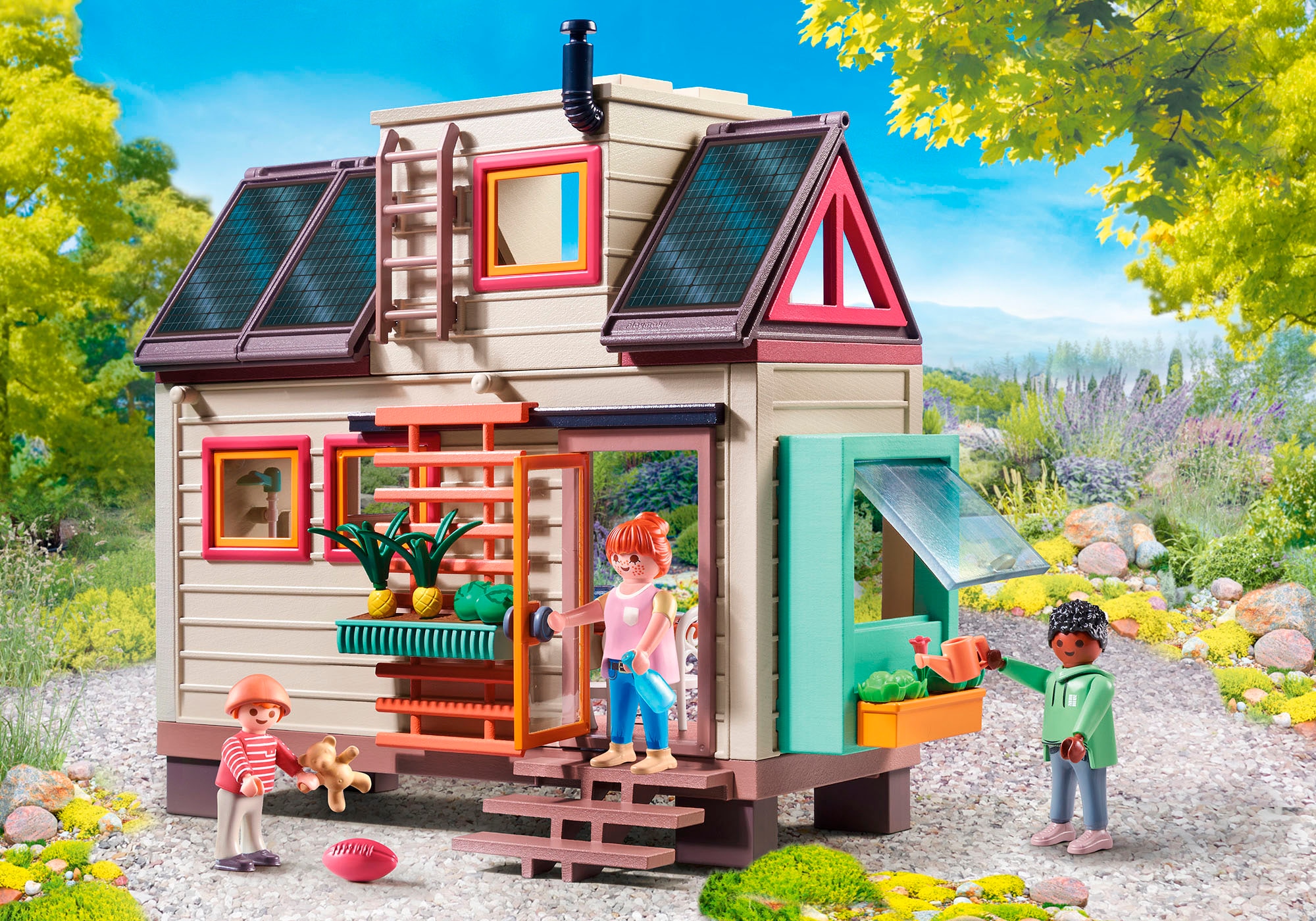 Playmobil® Konstruktions-Spielset »Tiny Haus (71509), My Life«, (160 St.), Made in Germany