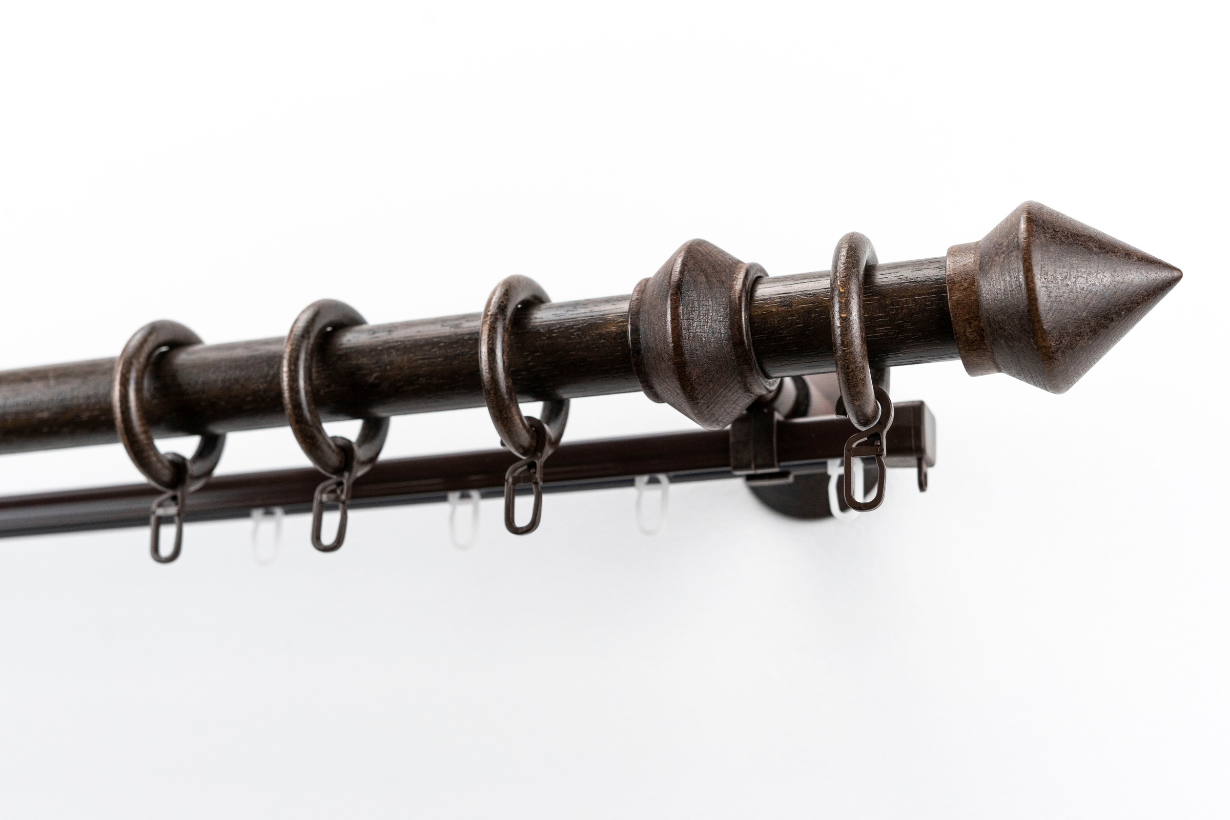 Image of GARESA Gardinenstange »Palmo«, 2 läufig-läufig, Wunschmasslänge, Wunschmasslänge, inkl. Ringe bei Ackermann Versand Schweiz