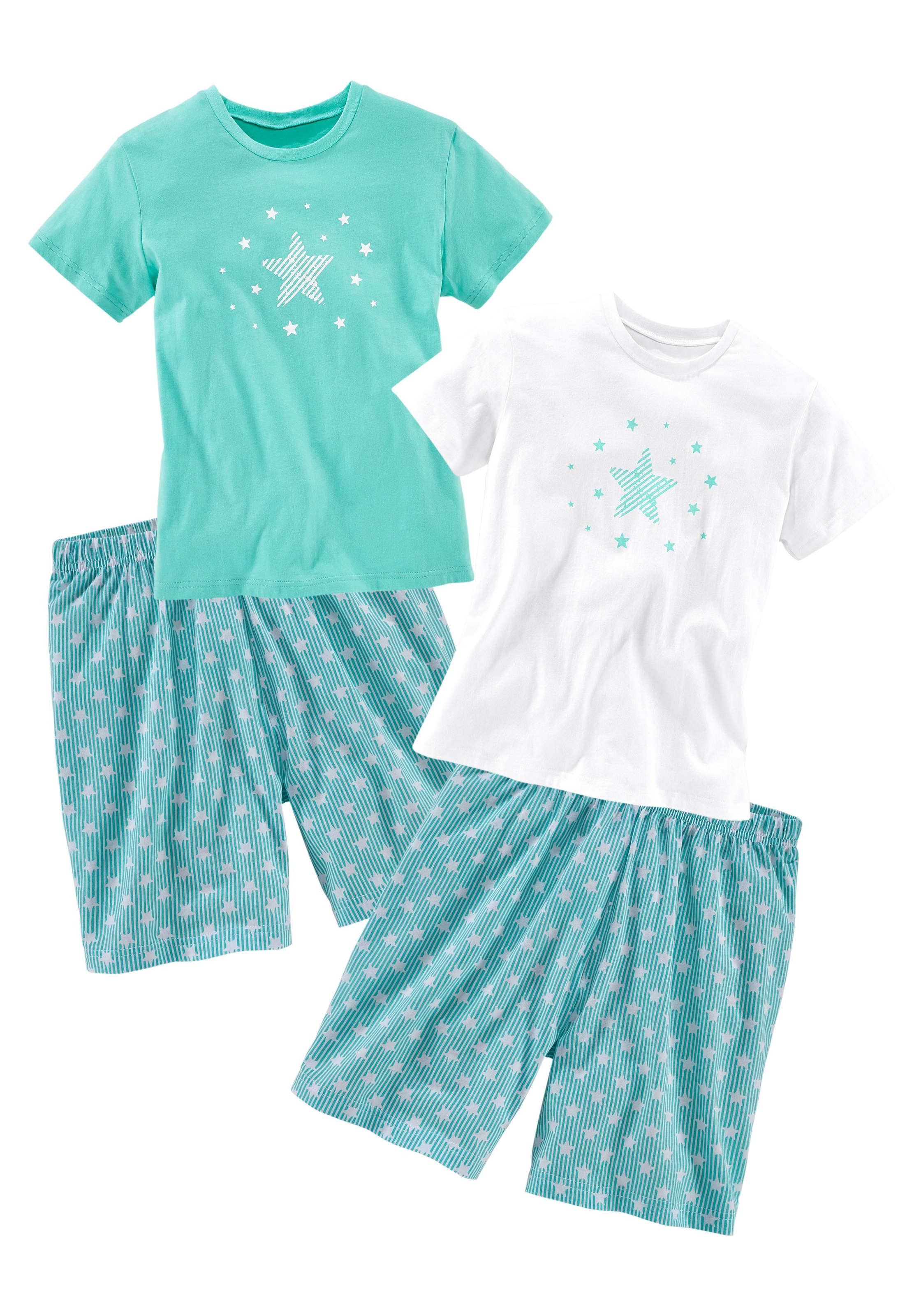 Image of petite fleur Pyjama Set, 2 Stück, 4 mit tollem Sternendruck