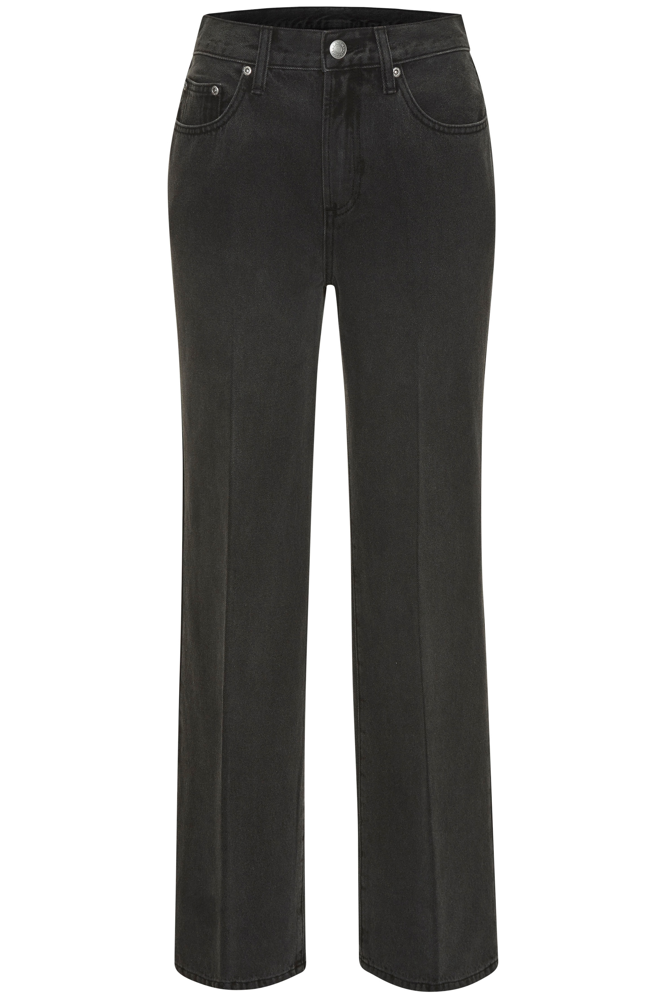 LASCANA Weite Jeans, mit hohem Bund und 5-Pocket-Style, Wide-Leg Jeans