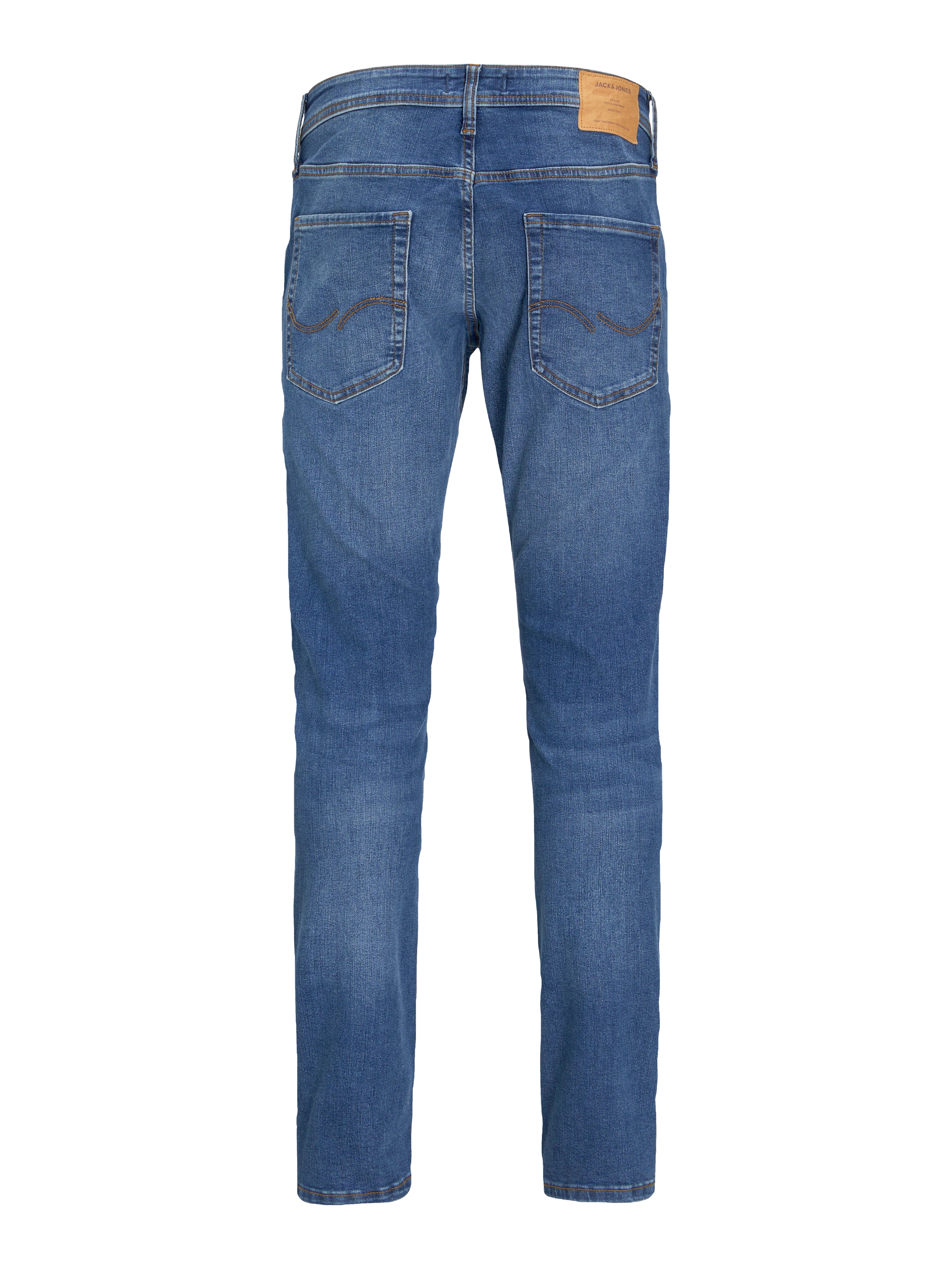 Jack & Jones Jeans slim »JJIGLENN mit Used-Look und Stretchkomfort« effets d'usure, à la mode, coupe slim, mélange de coton