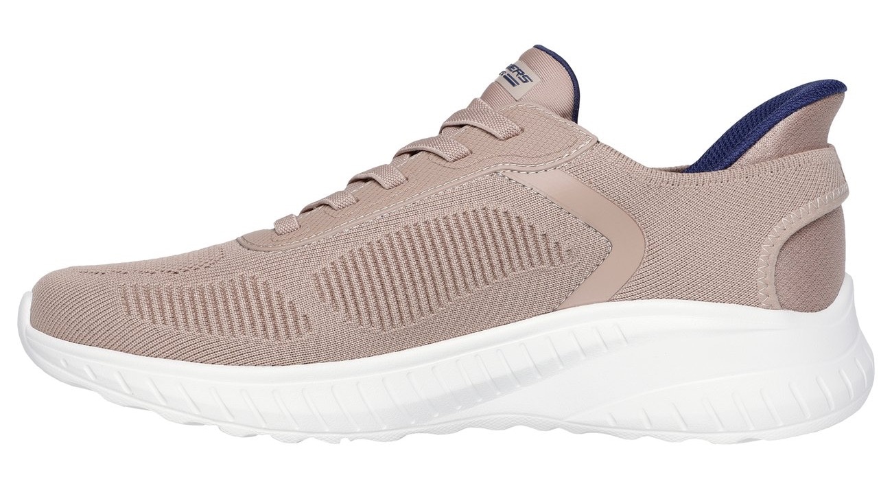 Skechers Baskets slip-on »BOBS SQUAD CHAOS-SOLID STEP«  Schlupfschuh, Slipper, Sneaker zum Schlupfen