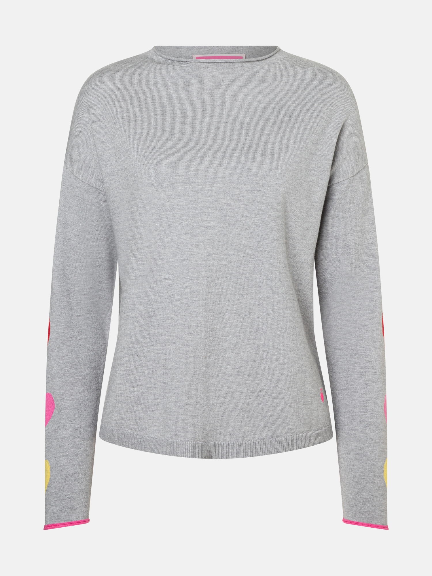 Lieblingsstück Pull à col rond »LariL« avec bord roulé, mélange de matériaux avec viscose