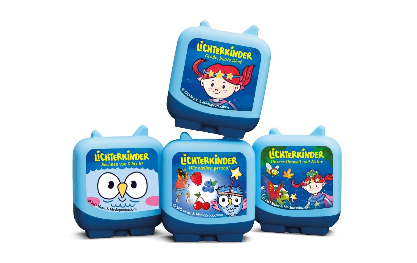 Image of tonies Hörspielfigur "Lichterkinder Lernen mit Liki und Lumi 4er Set"